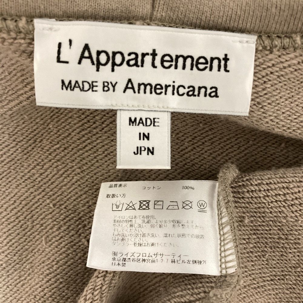 Other Other L'Appartement Americana Zip Up Sweatshirt Textile Sweatshirts & Hoodies DUTY FREE for USA Size ONE SIZE - 3 Thumbnail