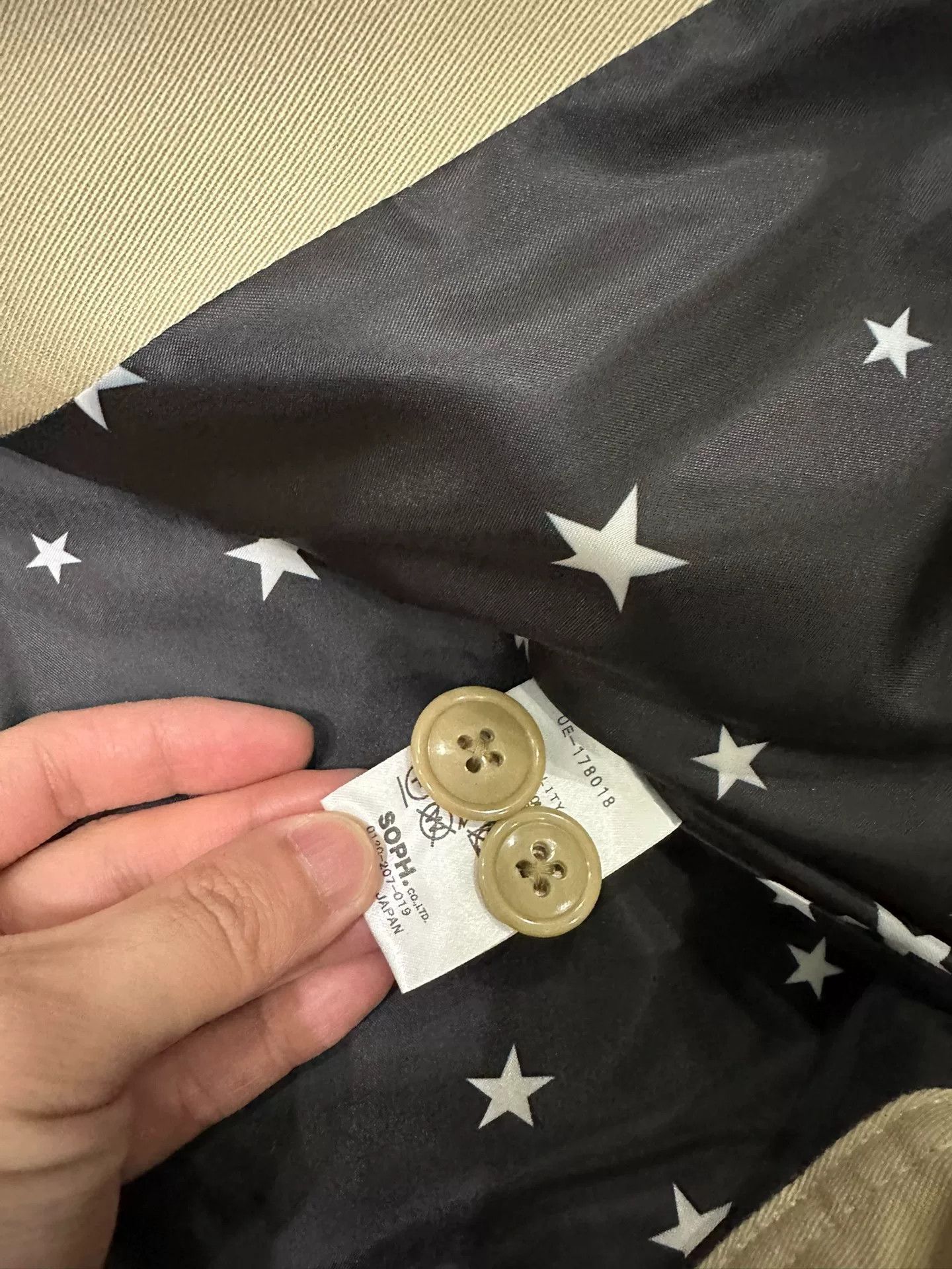 uniform experiment UNIFORM EXPERIMENT Fragment Trucker Jacket Size US L / EU 52-54 / 3 - 5 Thumbnail