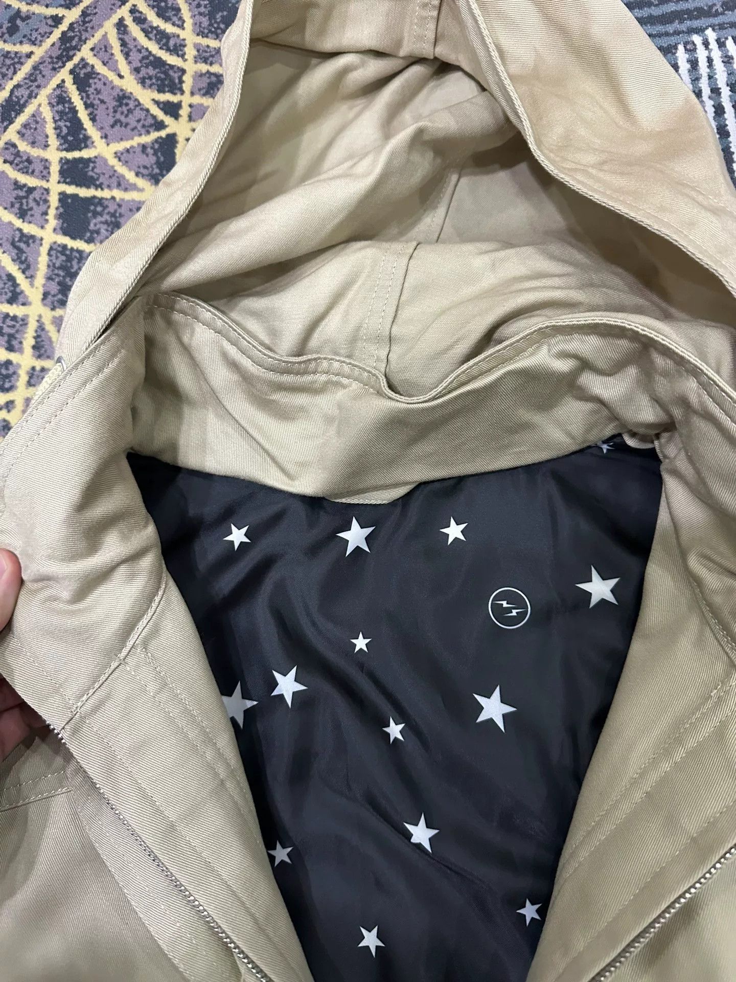 uniform experiment UNIFORM EXPERIMENT Fragment Trucker Jacket Size US L / EU 52-54 / 3 - 4 Thumbnail