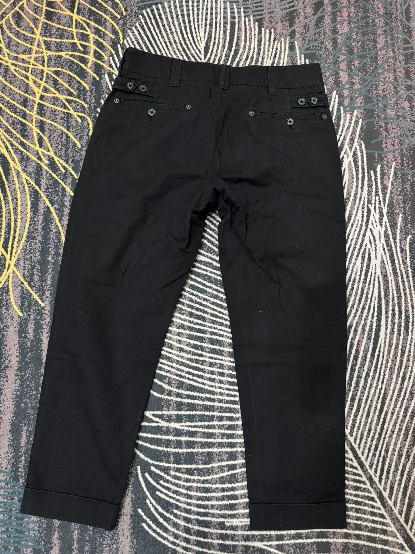 Dolce & Gabbana Dolce&Gabbana Cropped Casual Pants Size US 28 / EU 44 - 8 Thumbnail