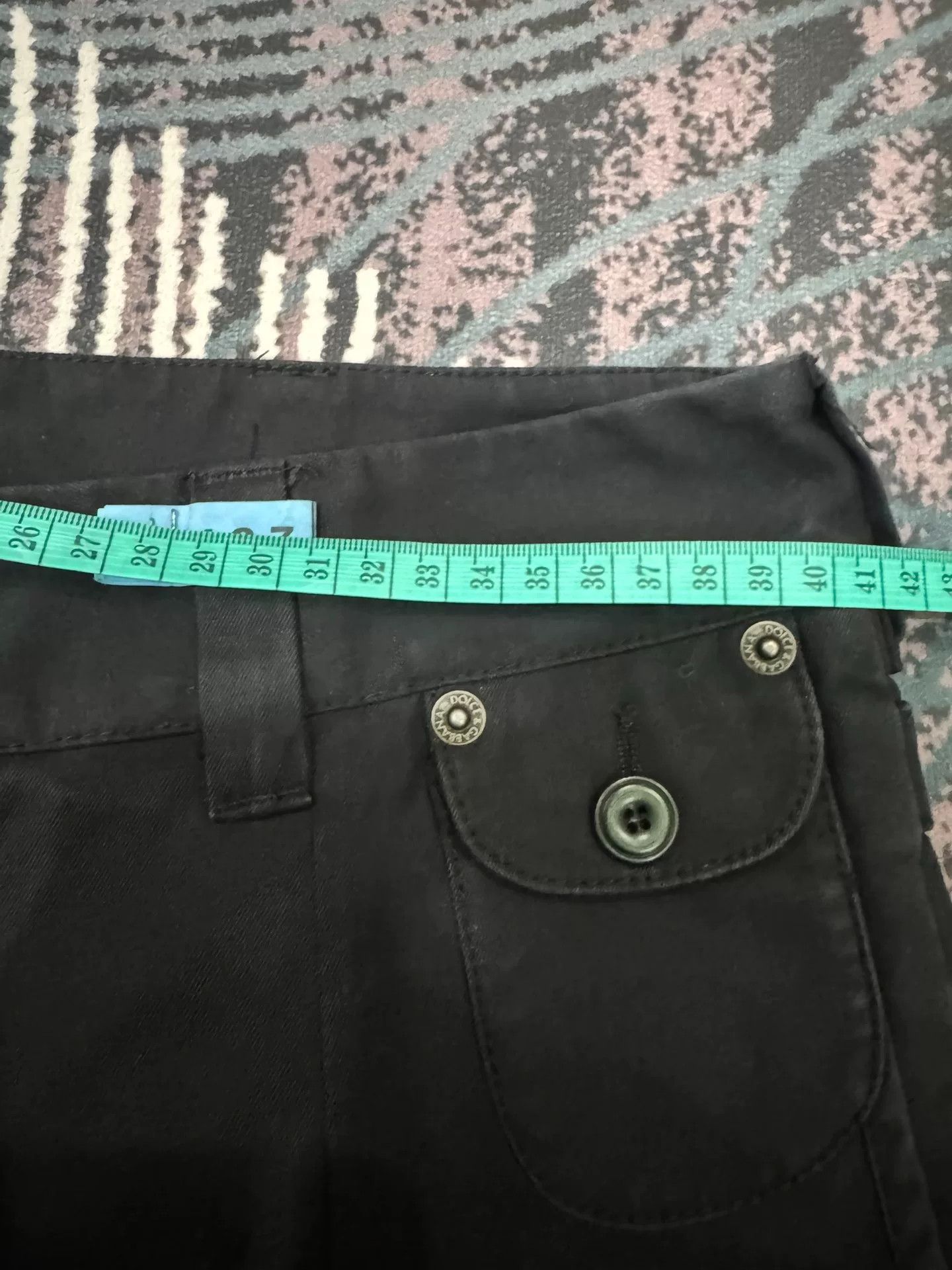 Dolce & Gabbana Dolce&Gabbana Cropped Casual Pants Size US 28 / EU 44 - 6 Thumbnail