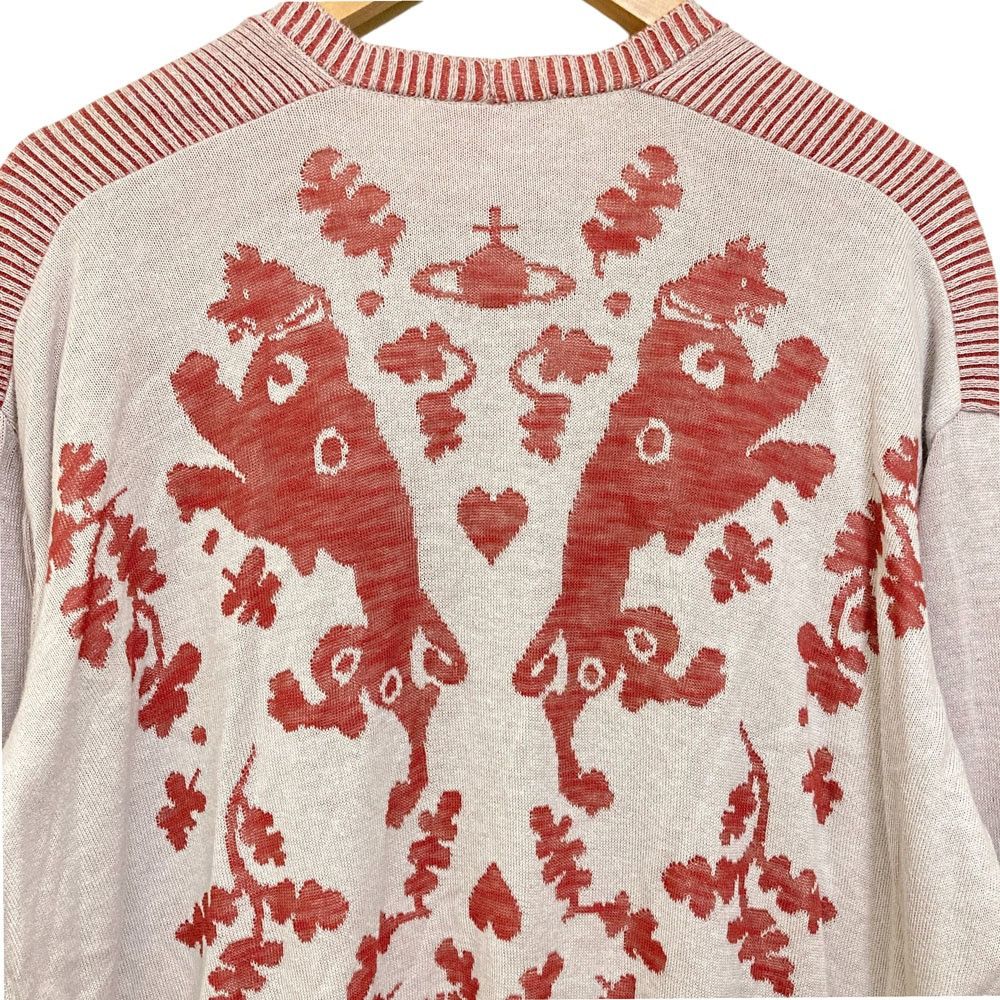 Vivienne Westwood Vivienne Westwood Vivienne Westwood Red Label Jacquard Long Cardigan Textile Tops DUTY FREE for USA Size ONE SIZE - 5 Thumbnail