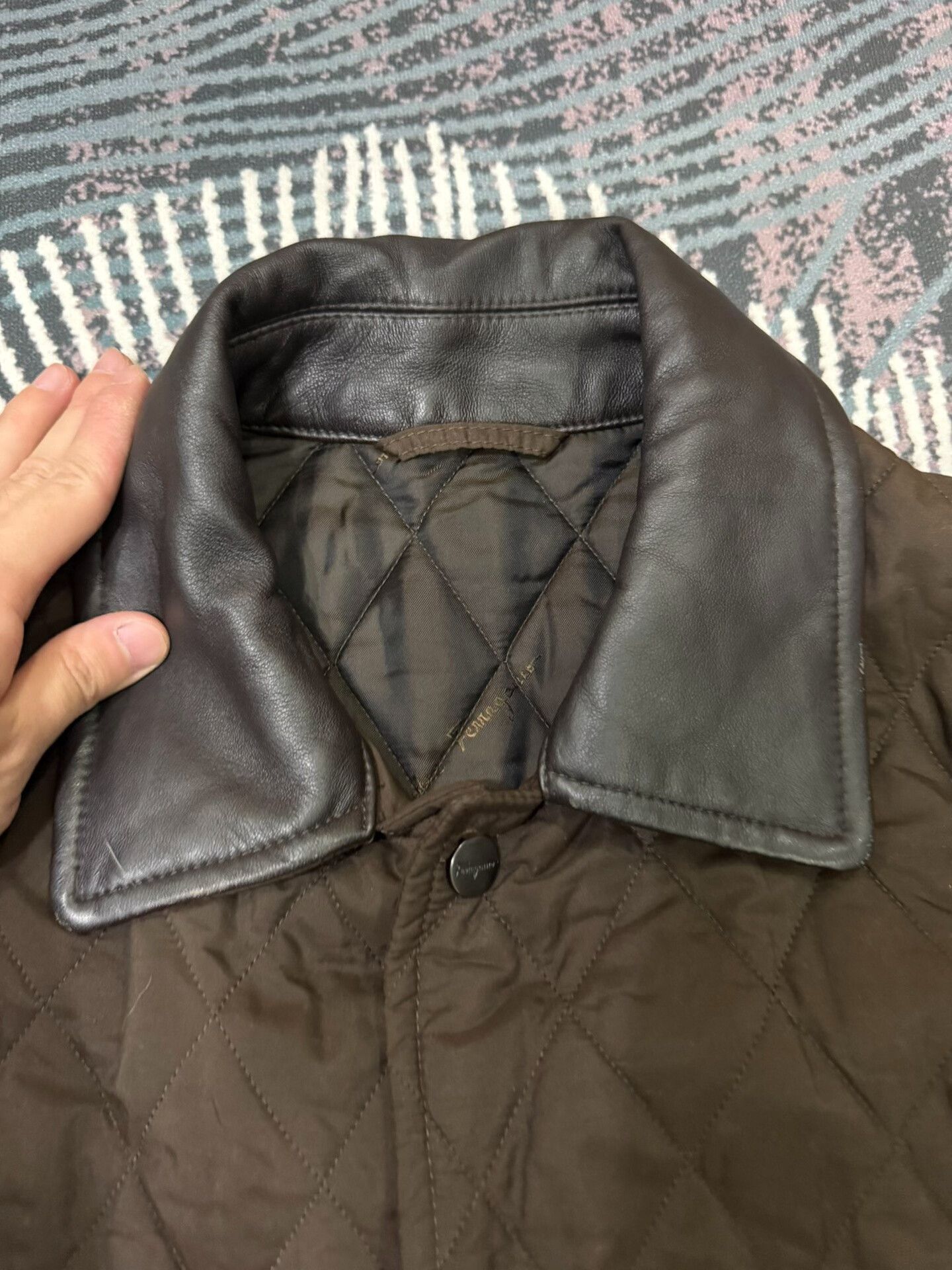 Salvatore Ferragamo Salvatore Ferragamo Long Cotton Jacket Size US M / EU 48-50 / 2 - 2 Thumbnail