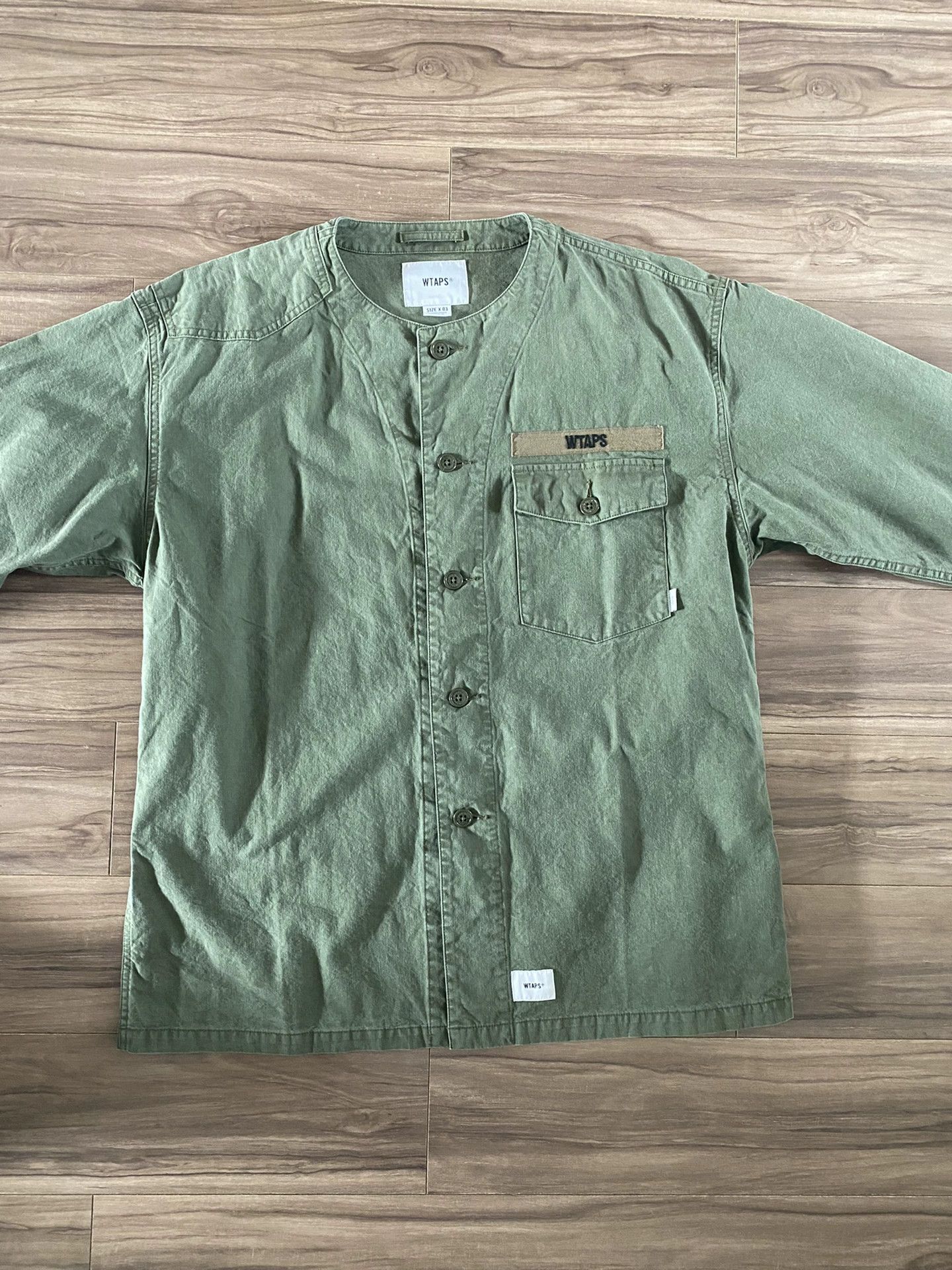 Wtaps Wtaps 20SS Single Pocket Shirt Size US L / EU 52-54 / 3 - 2 Thumbnail