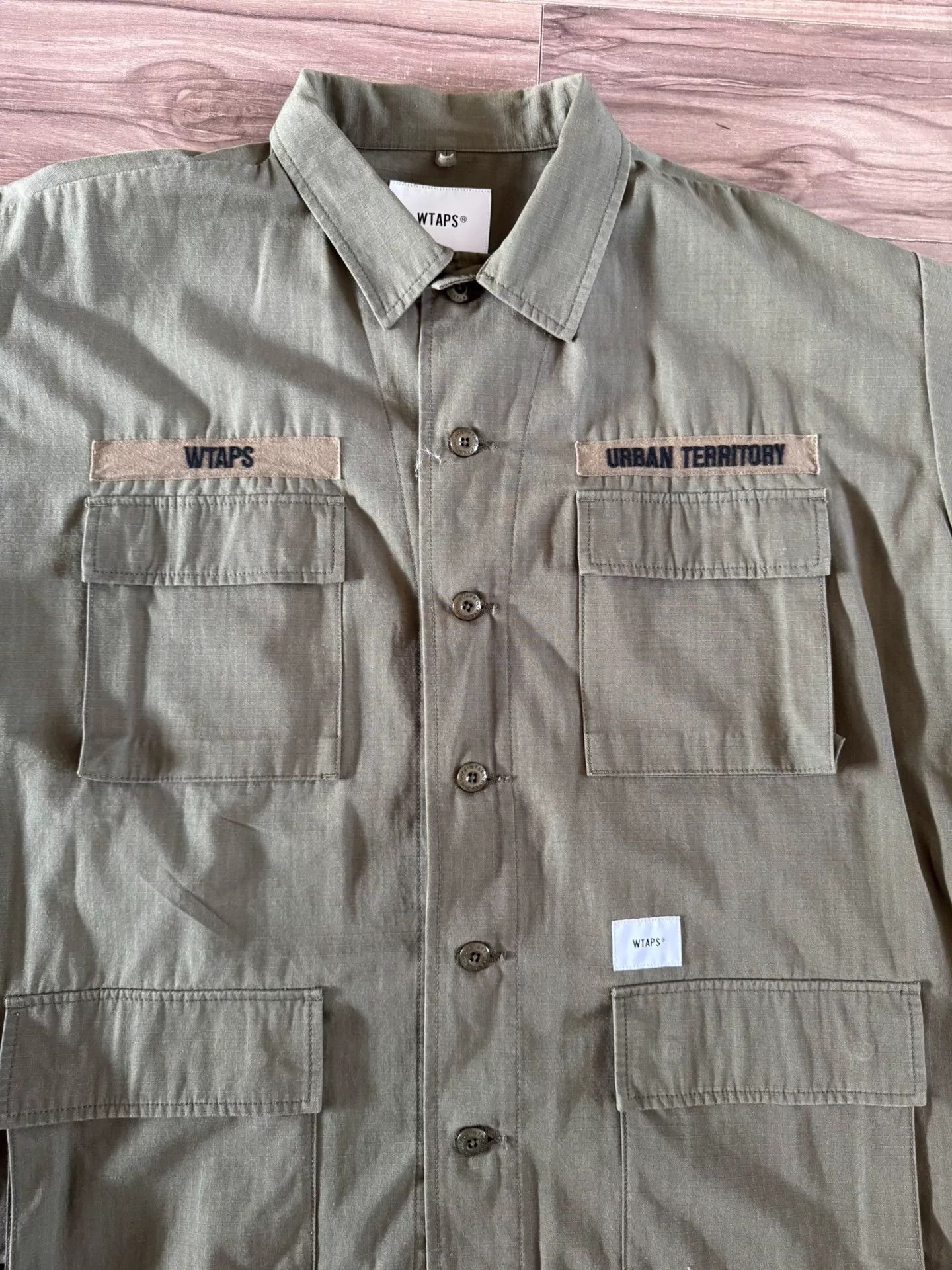 Wtaps WTAPS 20AW Four-Pocket Shirt Size US XL / EU 56 / 4 - 2 Thumbnail