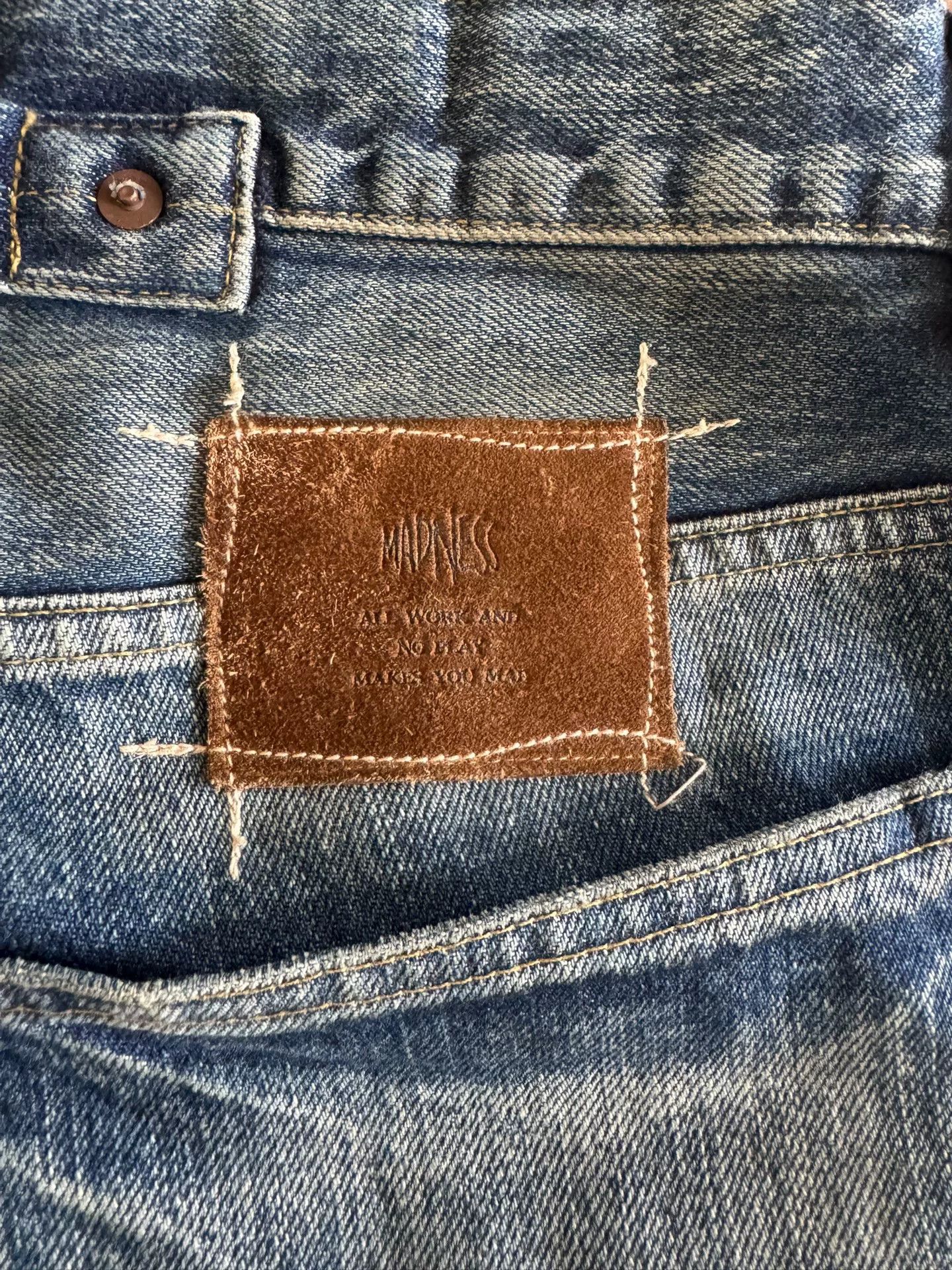 Madness MADNESS 24AW Japanese Denim Jeans Size US 38 / EU 54 - 5 Thumbnail