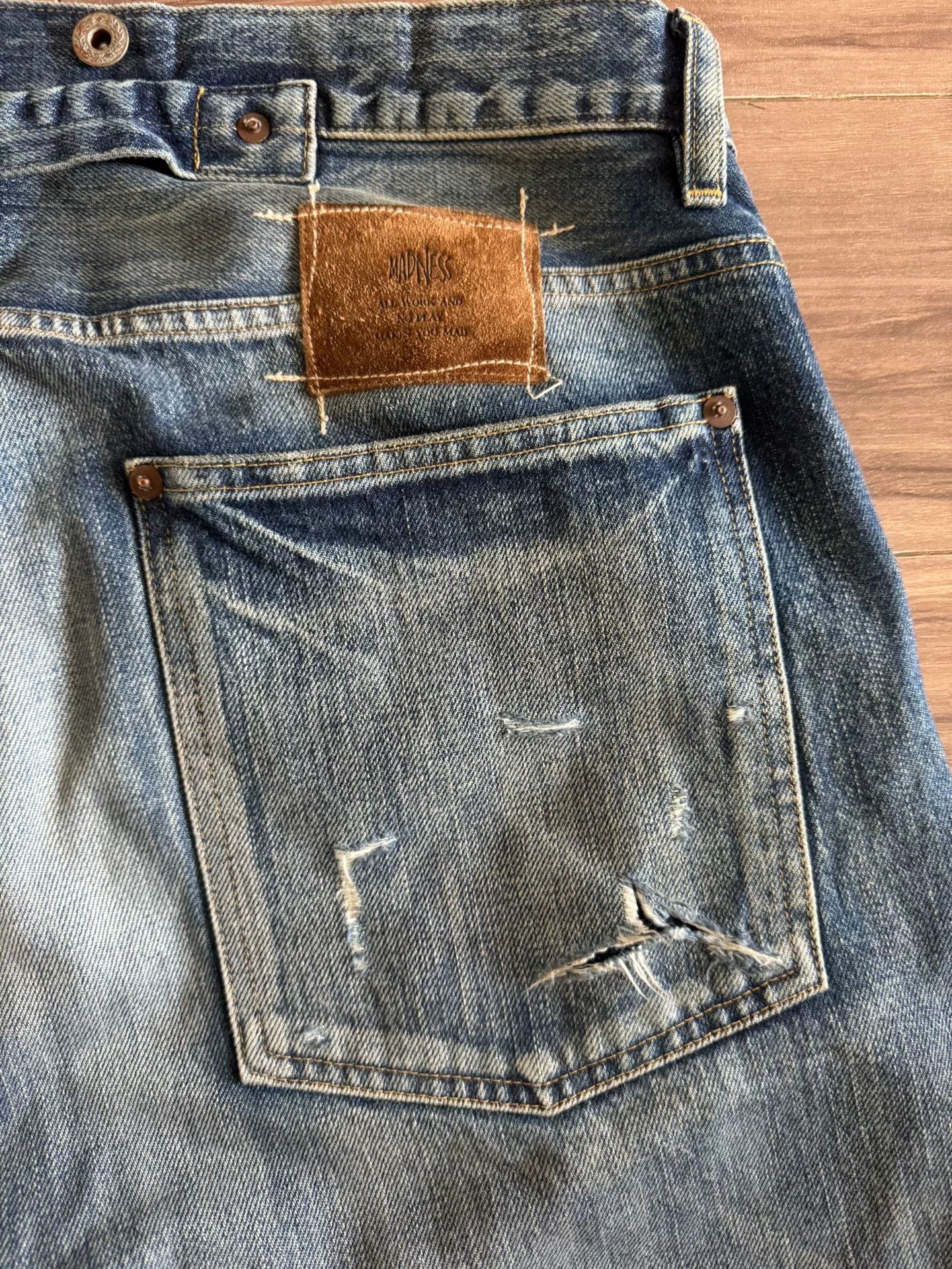 Madness MADNESS 24AW Japanese Denim Jeans Size US 38 / EU 54 - 4 Thumbnail