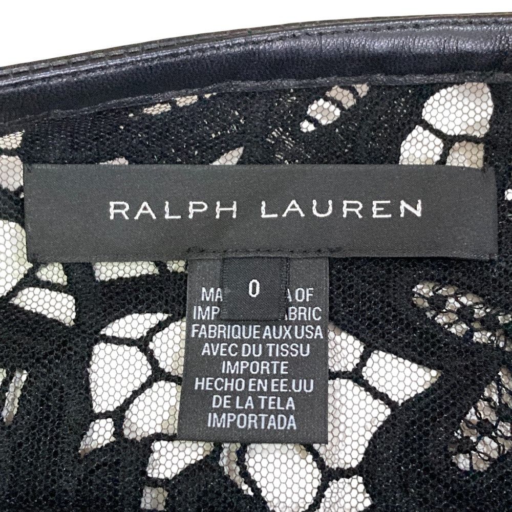 Ralph Lauren Ralph Lauren Ralph Lauren Black Label Flower Embroidery Lace Dress Textile Dresses DUTY FREE for USA Size ONE SIZE - 6 Thumbnail