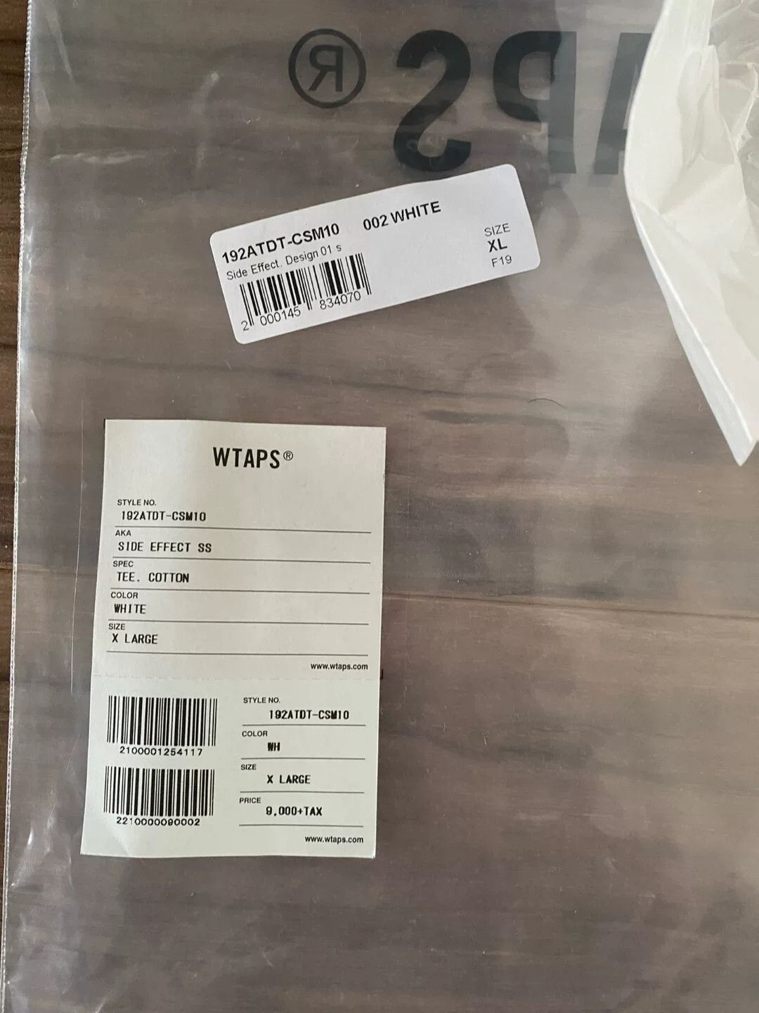 Wtaps Wtaps 19AW Design Tee Size US XL / EU 56 / 4 - 4 Thumbnail