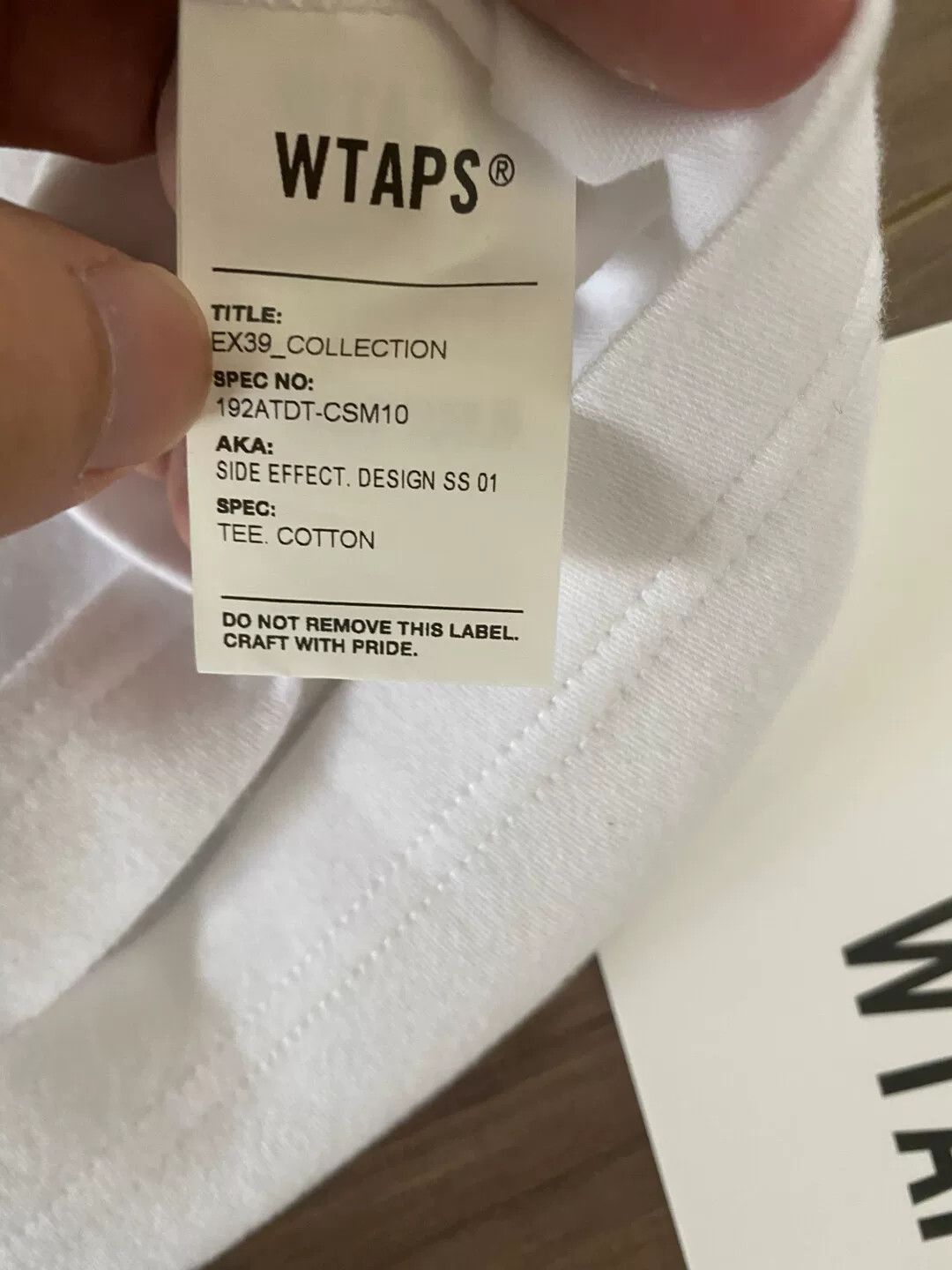 Wtaps Wtaps 19AW Design Tee Size US XL / EU 56 / 4 - 5 Thumbnail