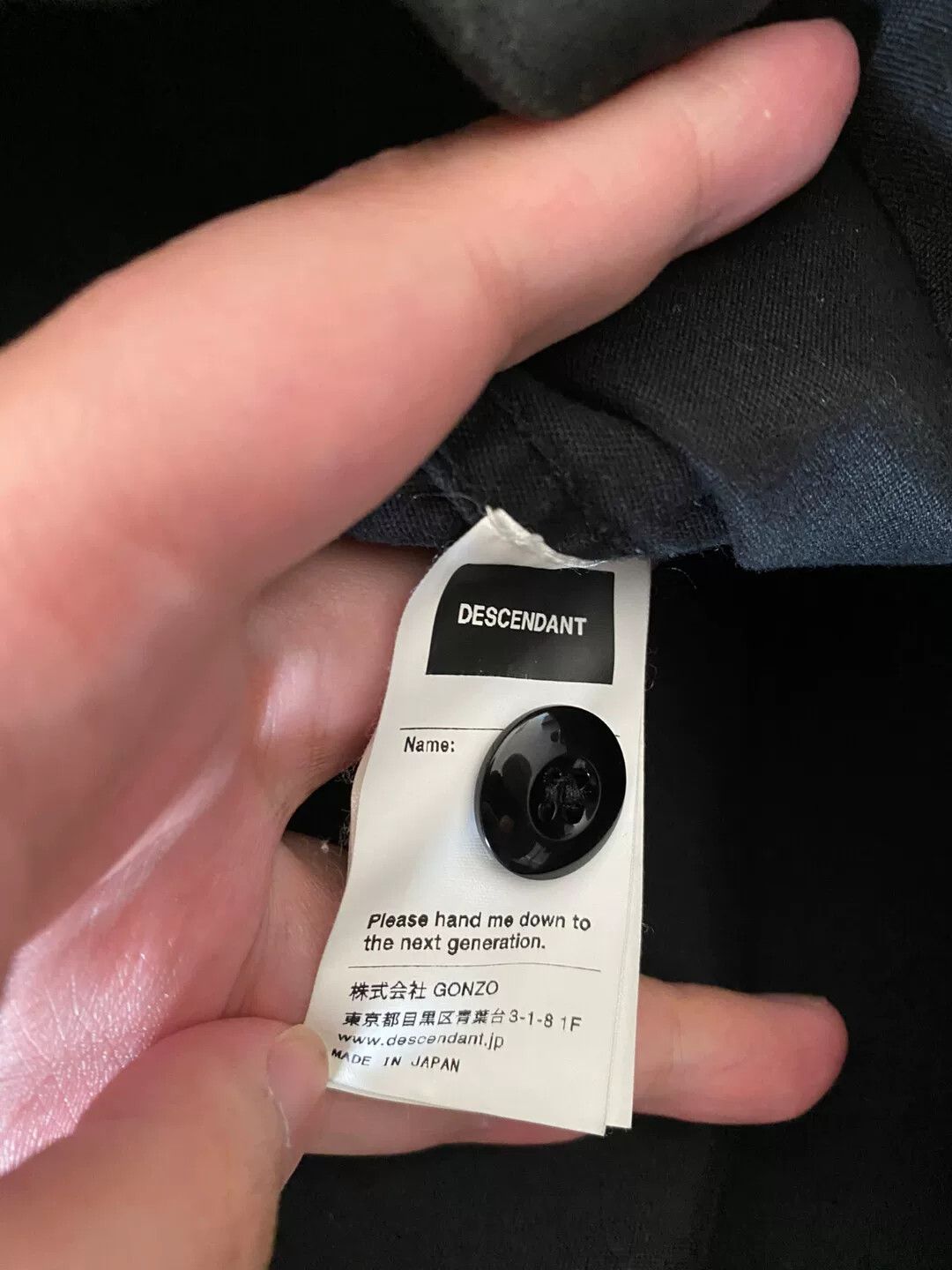 Descendant Descendant 19SS Utility Jacket Size US L / EU 52-54 / 3 - 5 Thumbnail