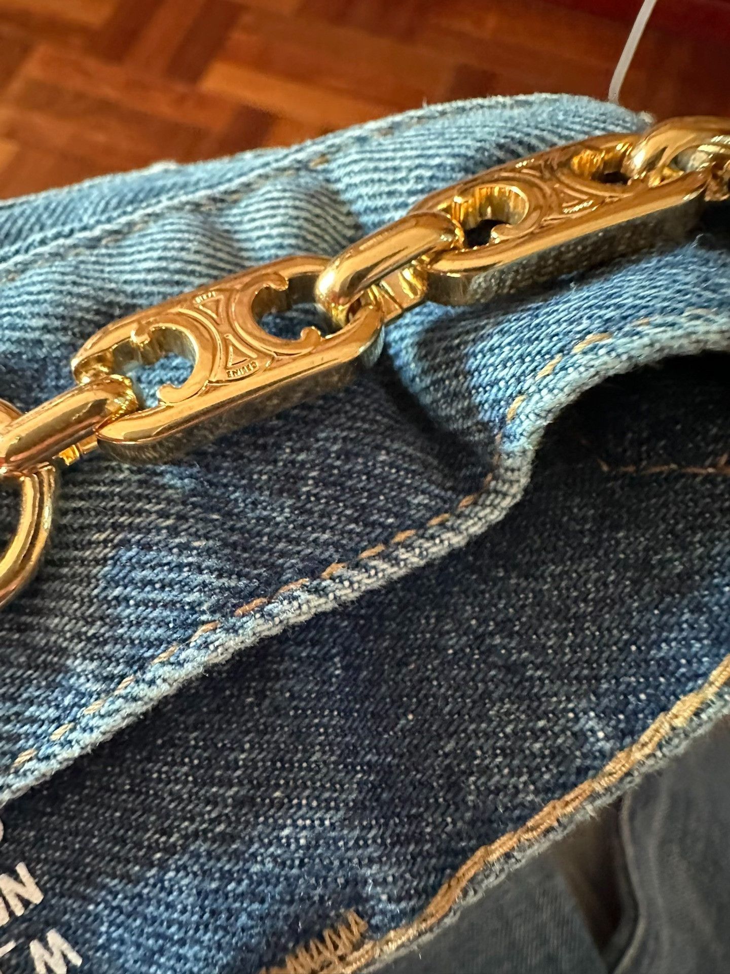 Celine Celine Triomphe Chain Jeans Size 32" / US 10 / IT 46 - 5 Thumbnail