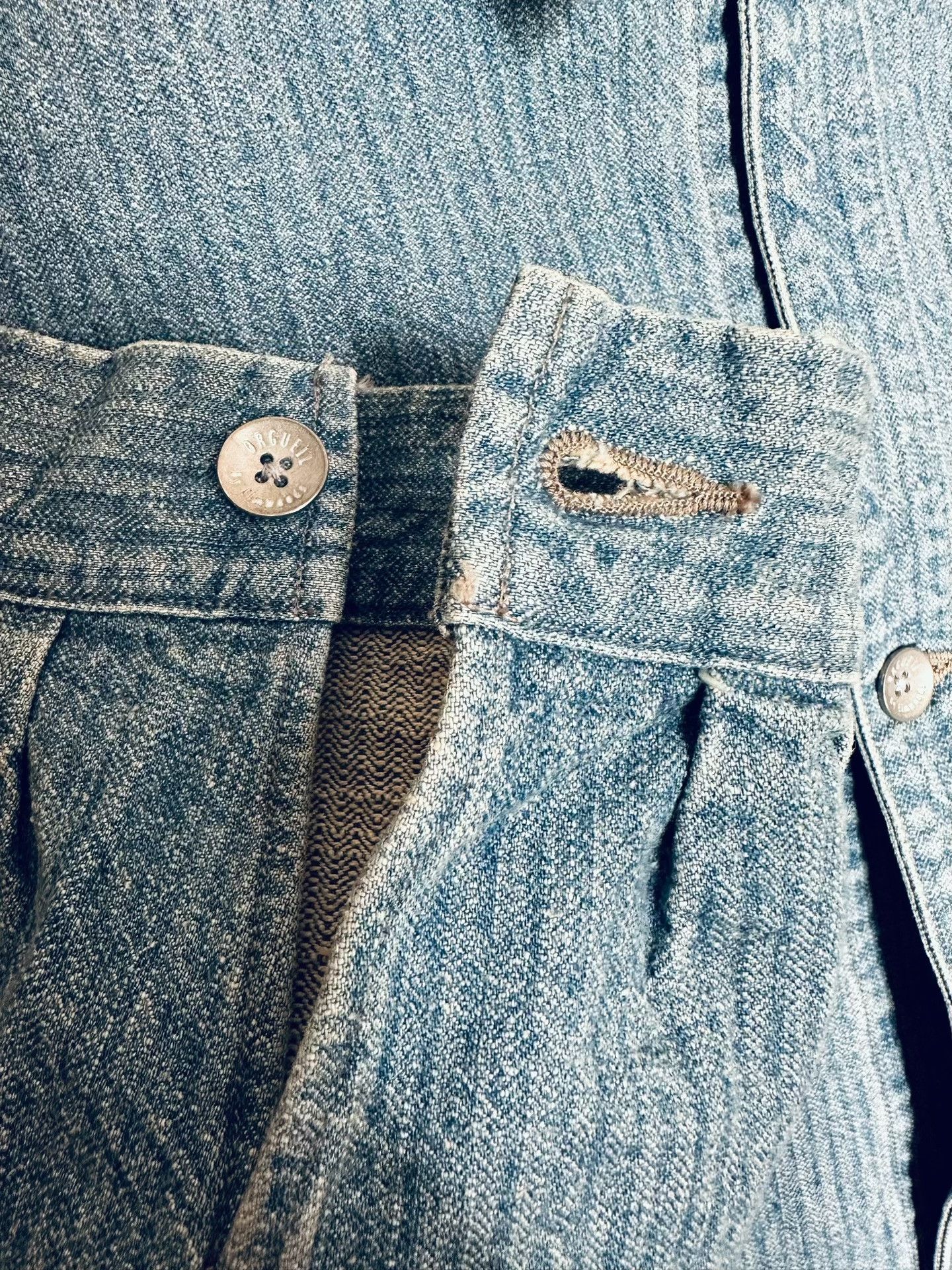 Orgueil ORGUEIL Japan-Made Denim Shirt Jacket Size US S / EU 44-46 / 1 - 6 Thumbnail