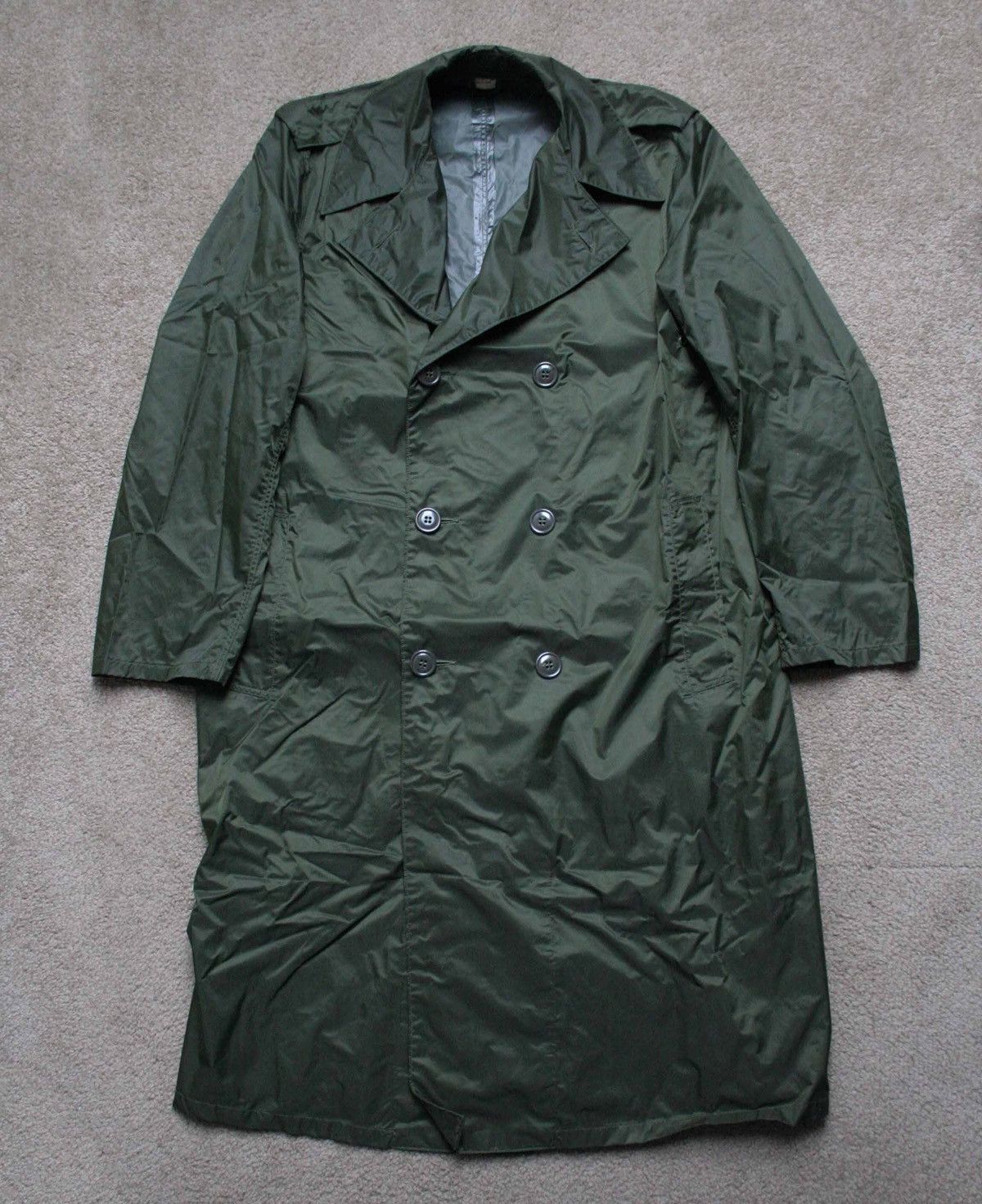 Vintage 1970 Vietnam War era Trench Raincoat | Grailed