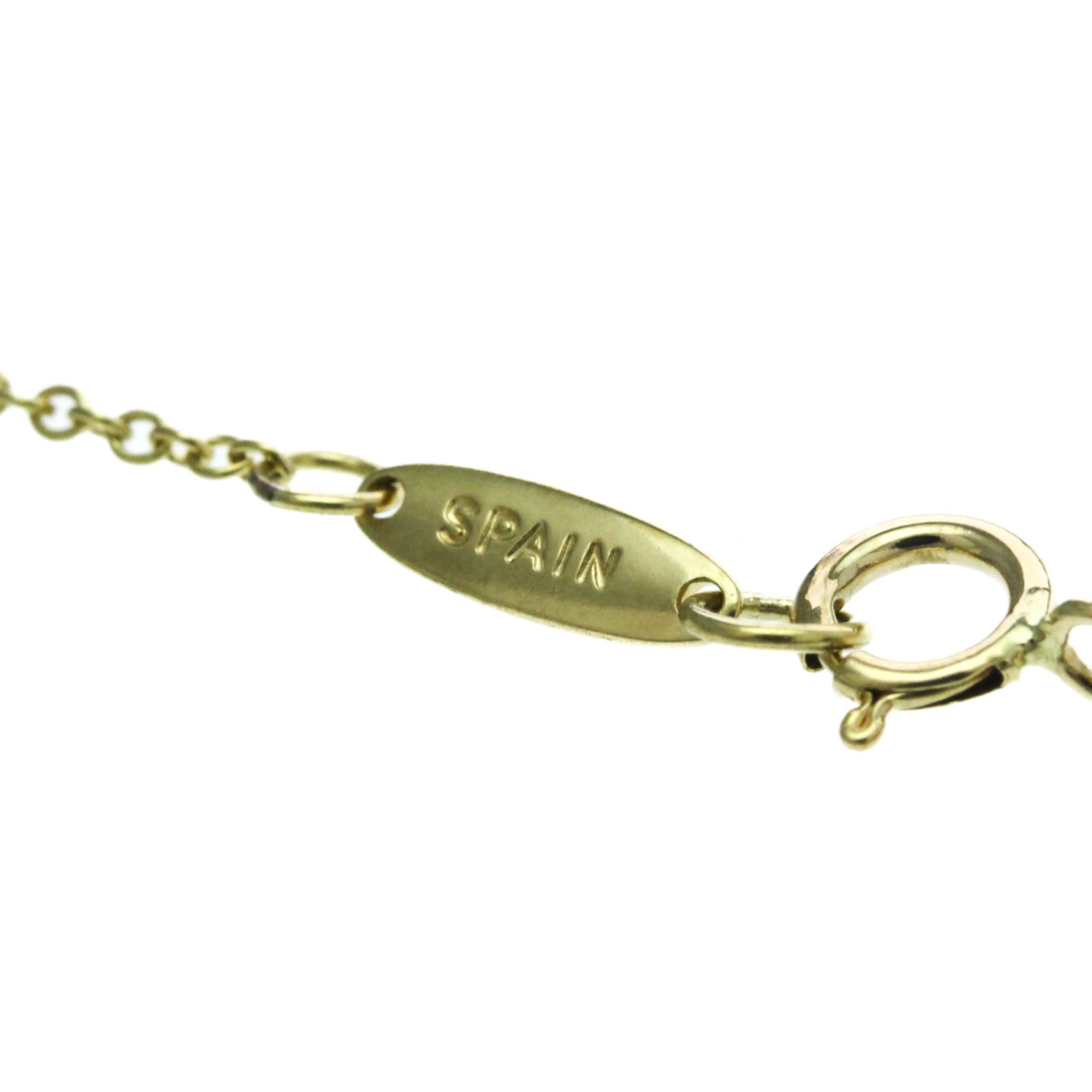 Tiffany & Co. Tiffany Open Heart Yellow Gold (18K) No Stone Men,Women Fashion Pendant Necklace (Gold) Size ONE SIZE - 12 Thumbnail