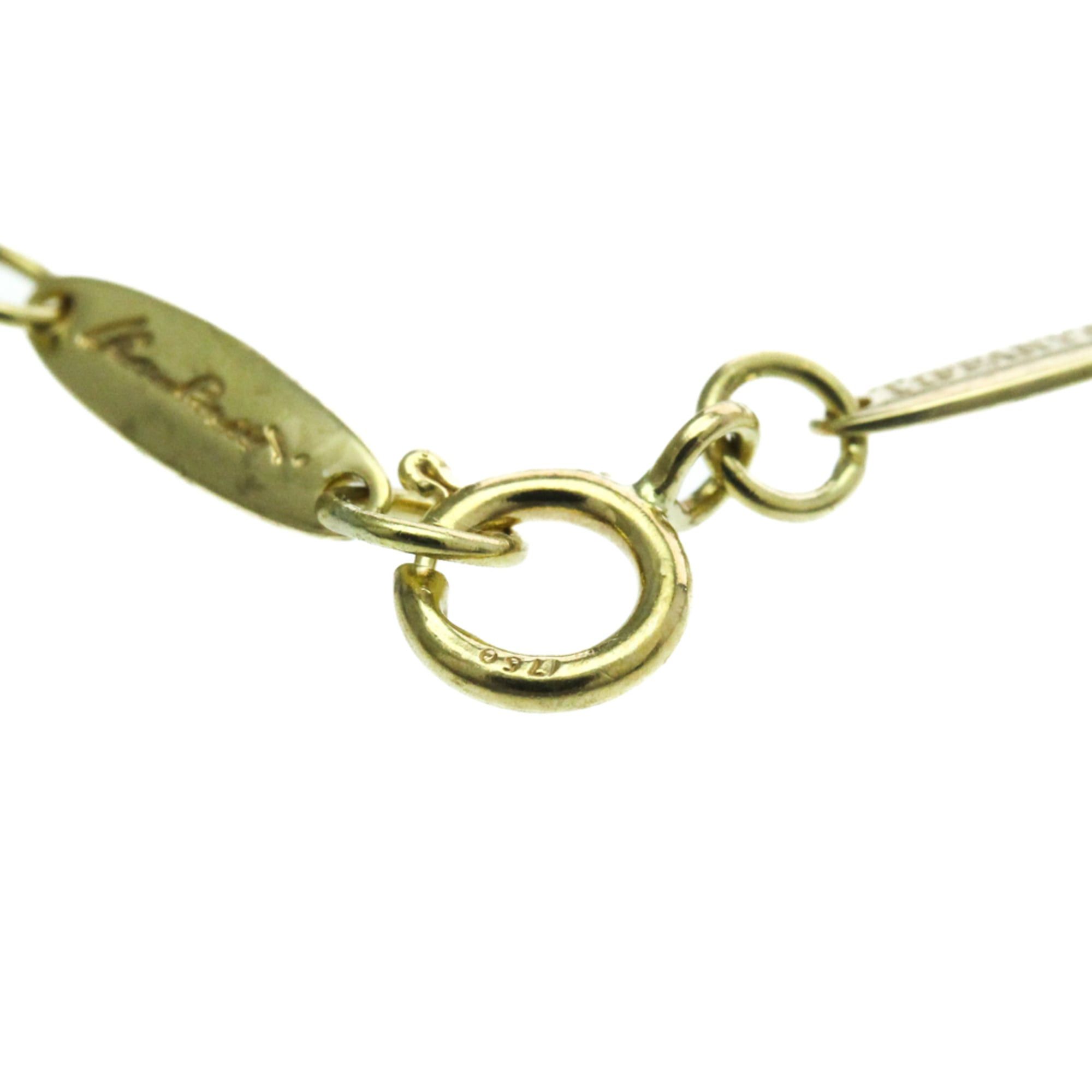 Tiffany & Co. Tiffany Open Heart Yellow Gold (18K) No Stone Men,Women Fashion Pendant Necklace (Gold) Size ONE SIZE - 16 Thumbnail