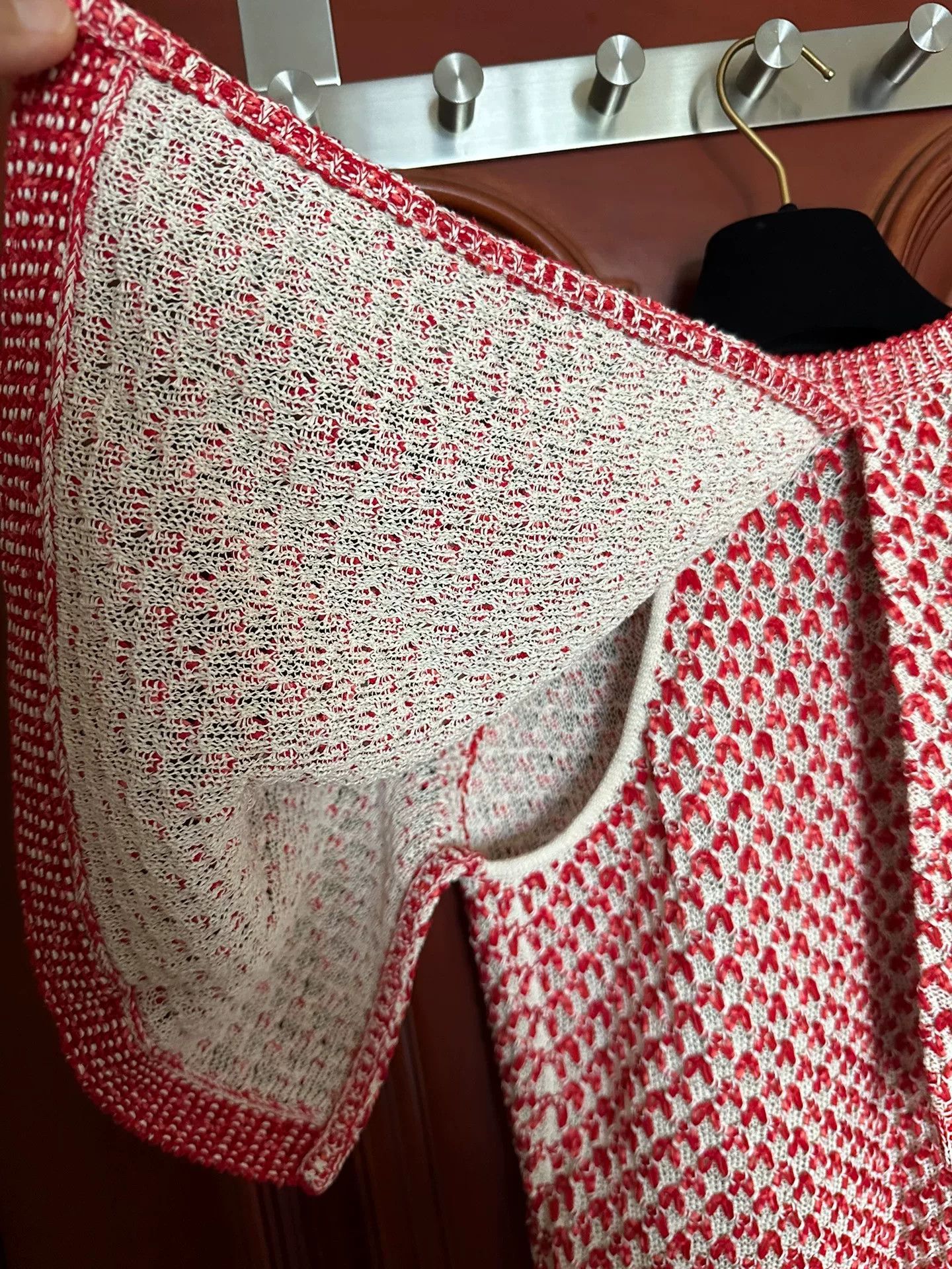 Chanel Chanel Red White Top Pants Set 36 Size XS / US 0-2 / IT 36-38 - 5 Thumbnail