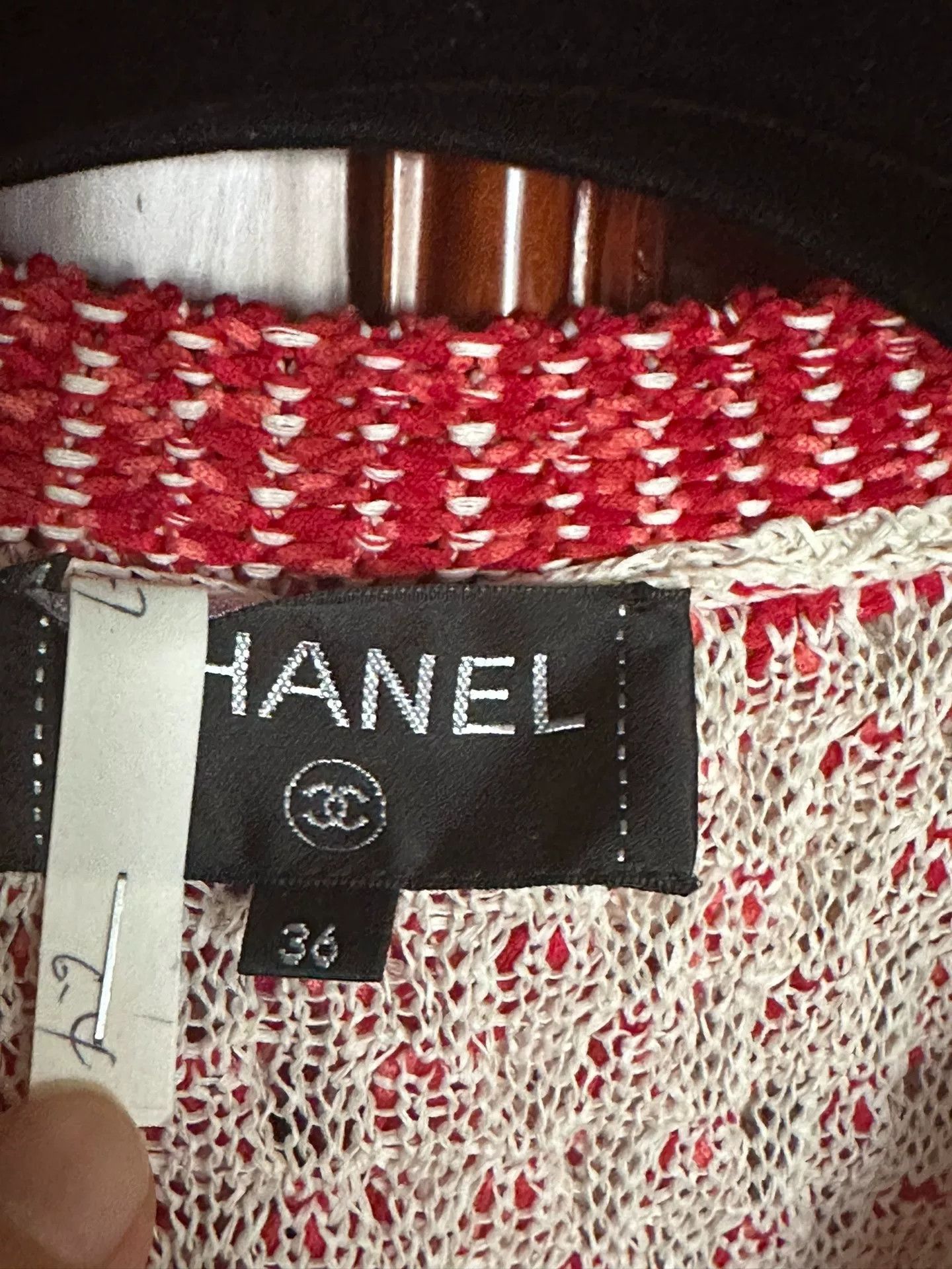 Chanel Chanel Red White Top Pants Set 36 Size XS / US 0-2 / IT 36-38 - 3 Thumbnail
