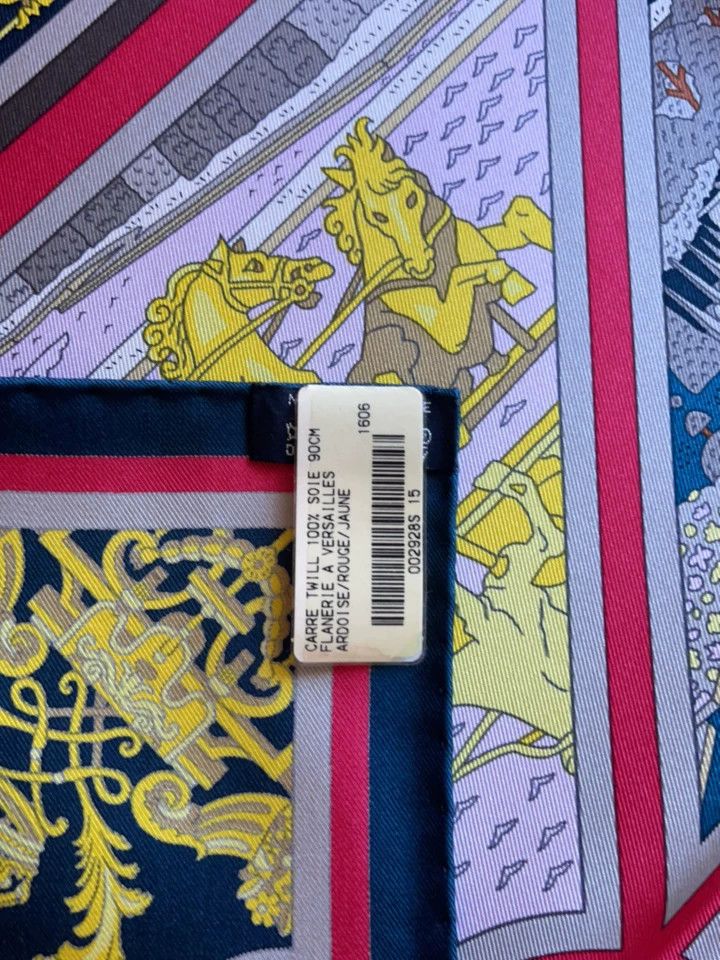 Hermes Hermès Silk Scarf 90x90 Versailles Size ONE SIZE - 6 Thumbnail