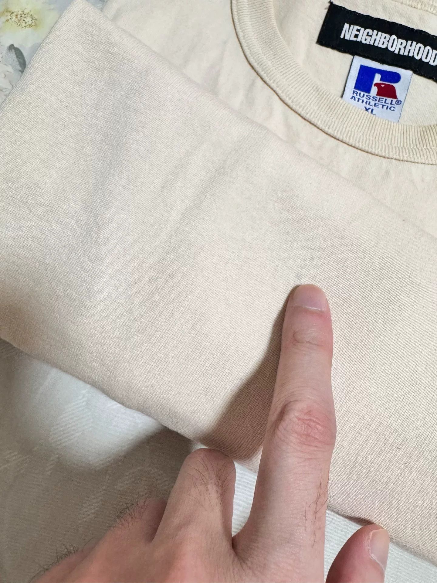 Neighborhood Neighborhood Russell 22ss Collaboration Tee Size US XL / EU 56 / 4 - 9 Thumbnail