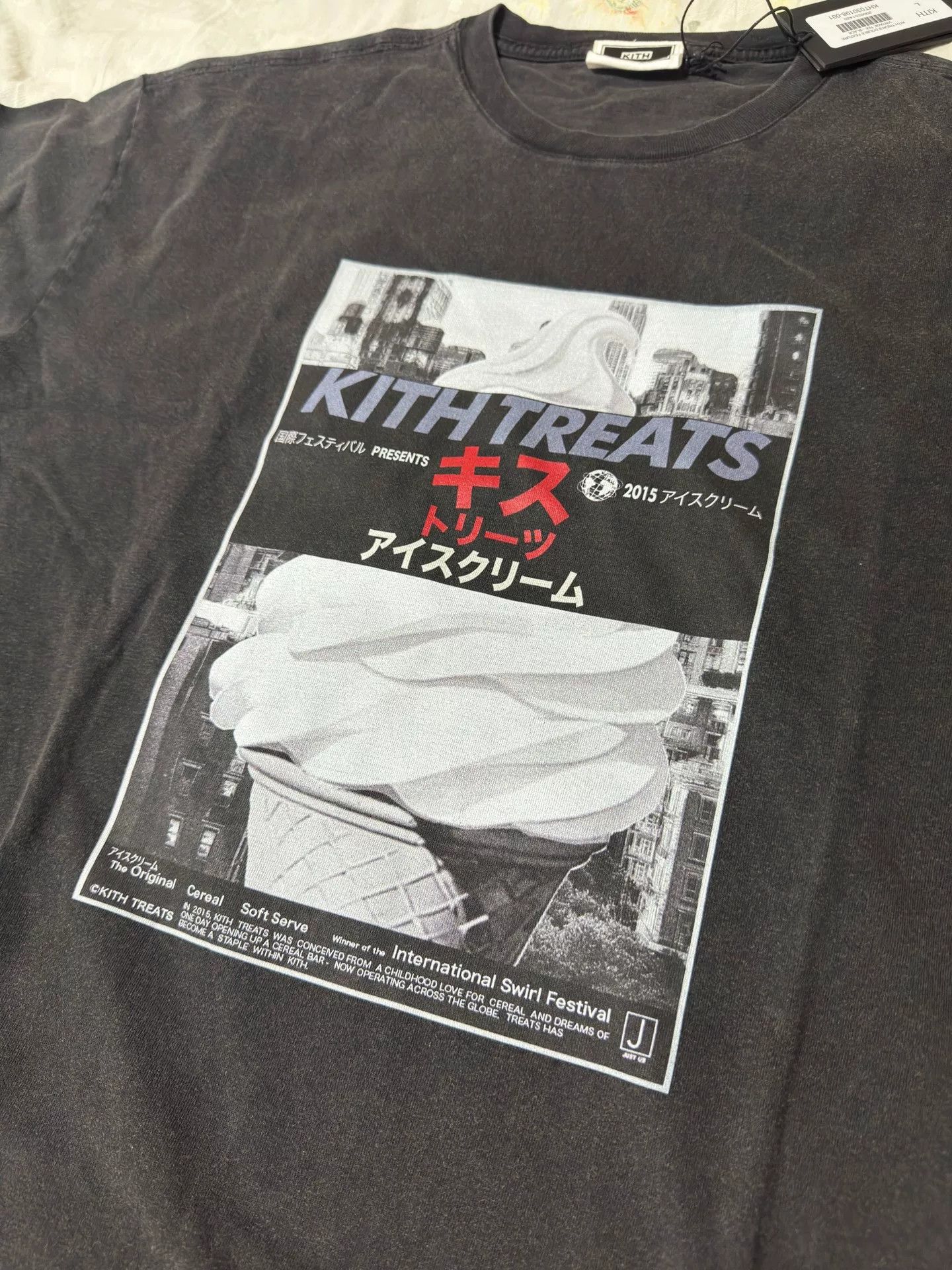 Kith KITH 25SS Limited Washed Distressed Graphic Tee Size US L / EU 52-54 / 3 - 5 Thumbnail