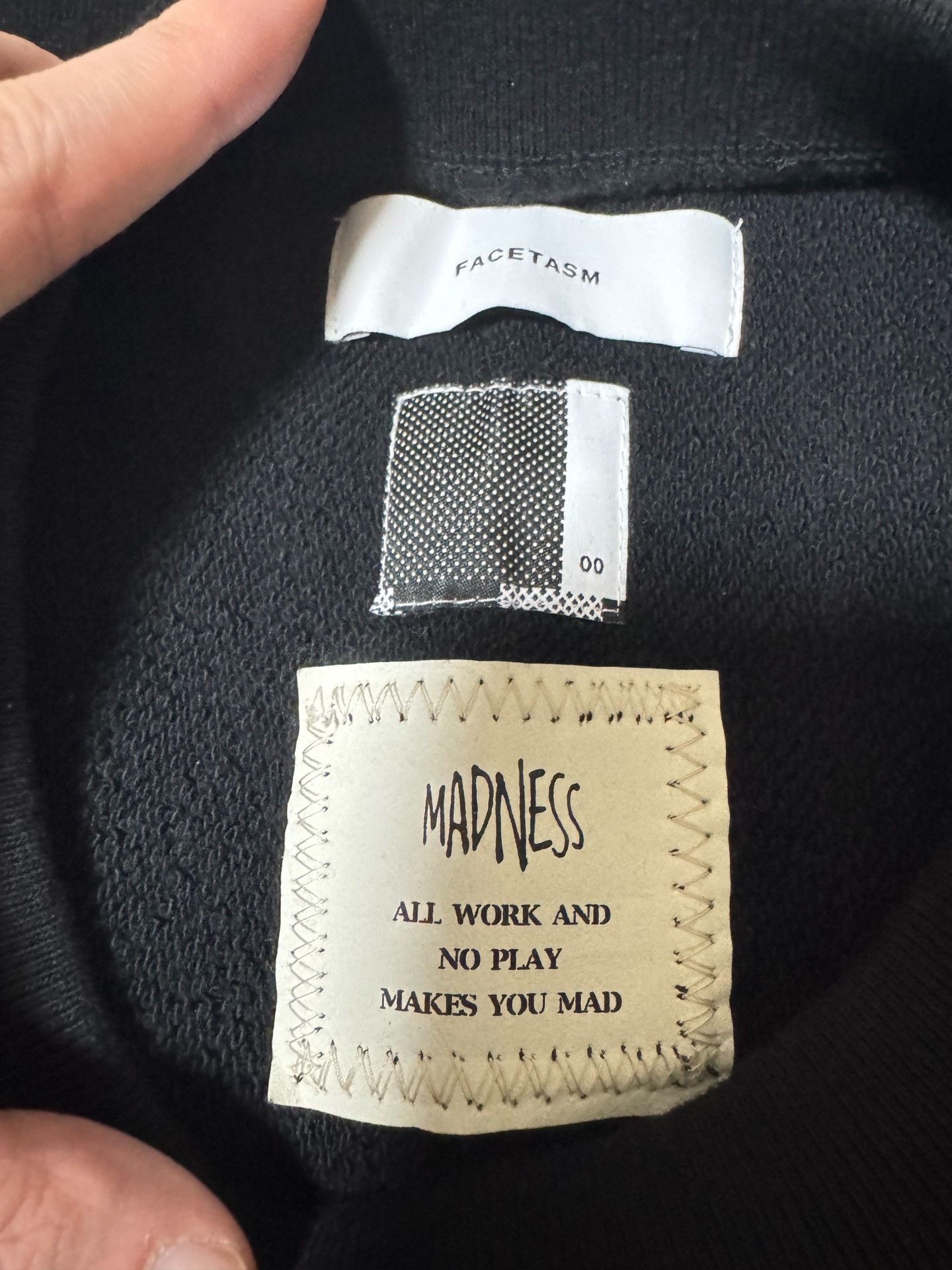 Madness Madness x Facetasm 23SS Crewneck Sweatshirt Size US XL / EU 56 / 4 - 3 Thumbnail