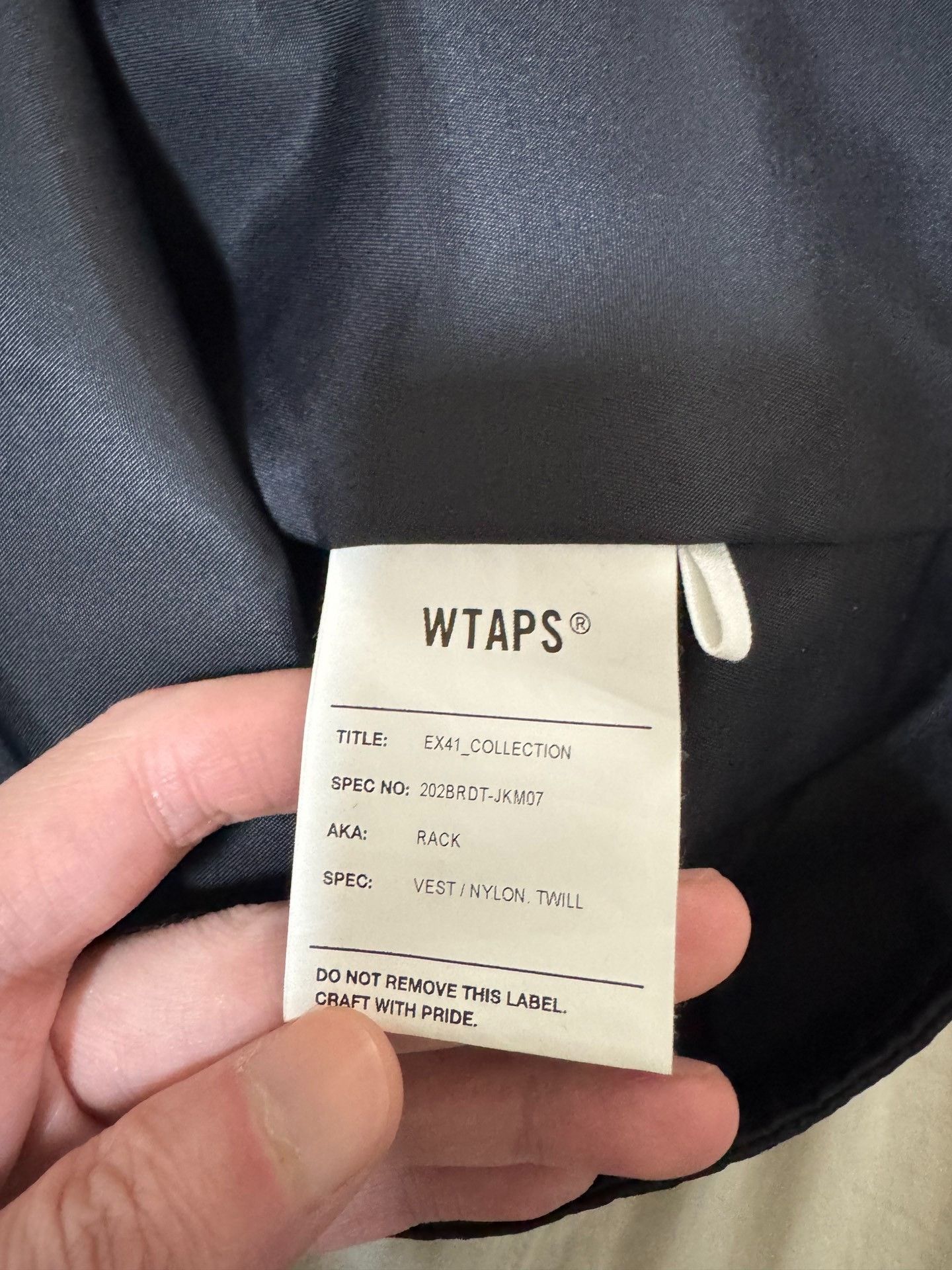 Wtaps WTAPS 20AW Military Utility Nylon Vest Size US S / EU 44-46 / 1 - 4 Thumbnail