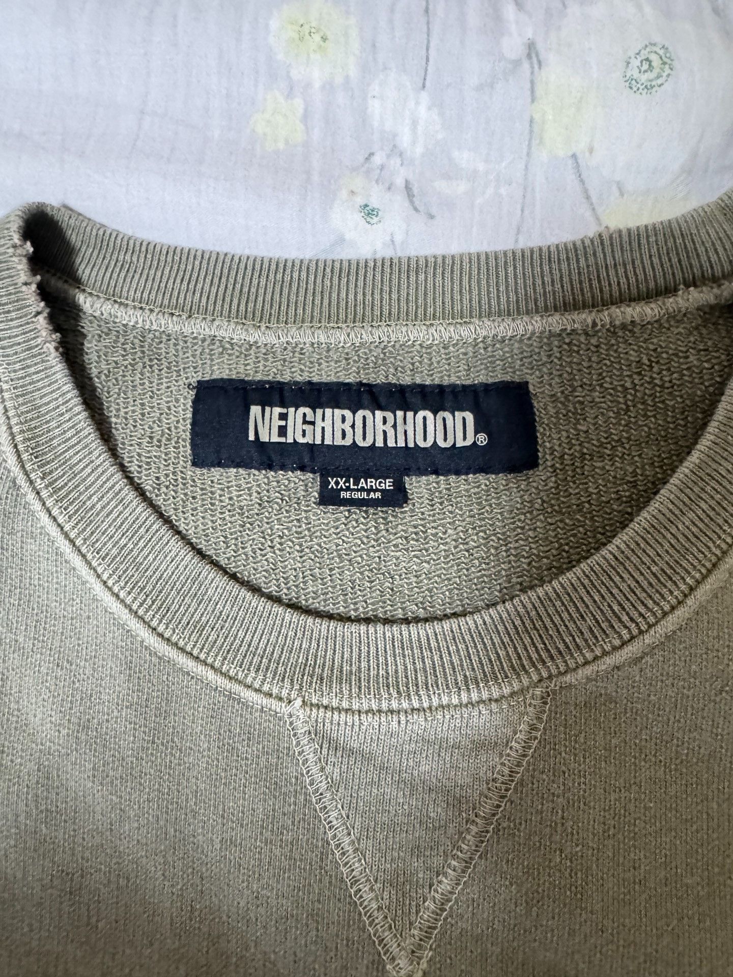 Madness Neighborhood Madness 24AW Washed Crewneck Sweatshirt Size US XXL / EU 58 / 5 - 3 Thumbnail