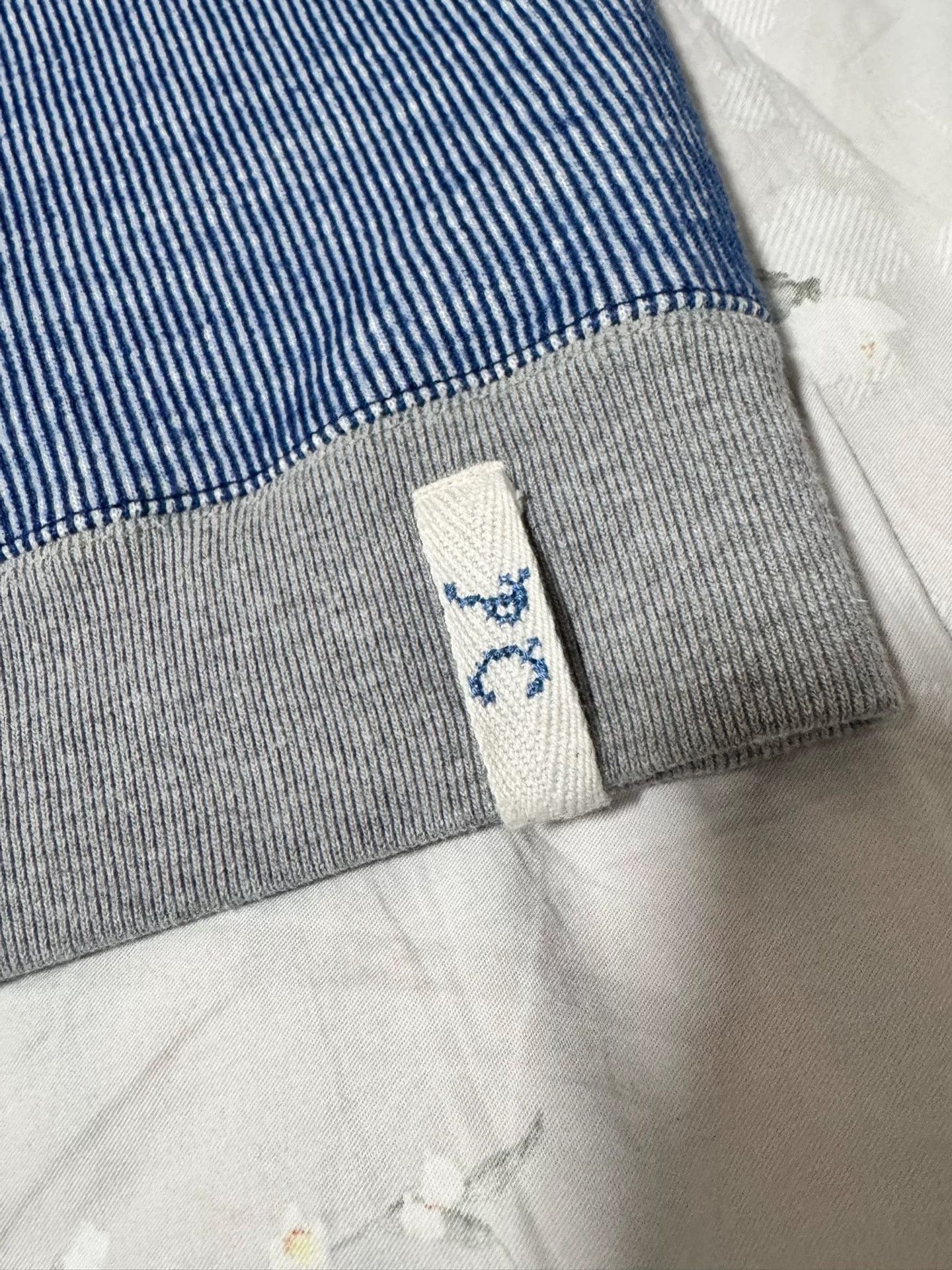 Porter Classic Porter Classic Indigo Corduroy Crewneck Sweatshirt Size US M / EU 48-50 / 2 - 6 Thumbnail