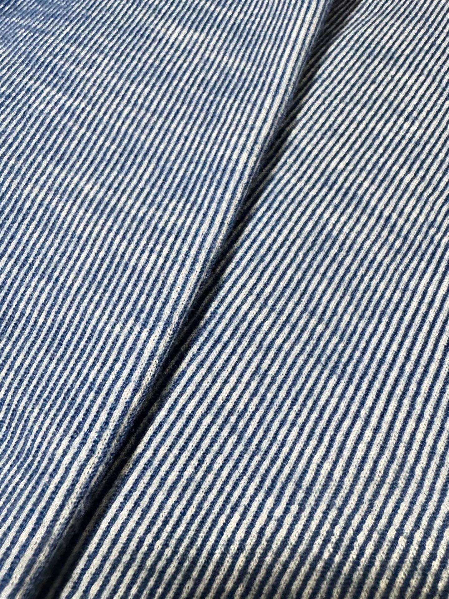 Porter Classic Porter Classic Indigo Corduroy Crewneck Sweatshirt Size US M / EU 48-50 / 2 - 8 Thumbnail