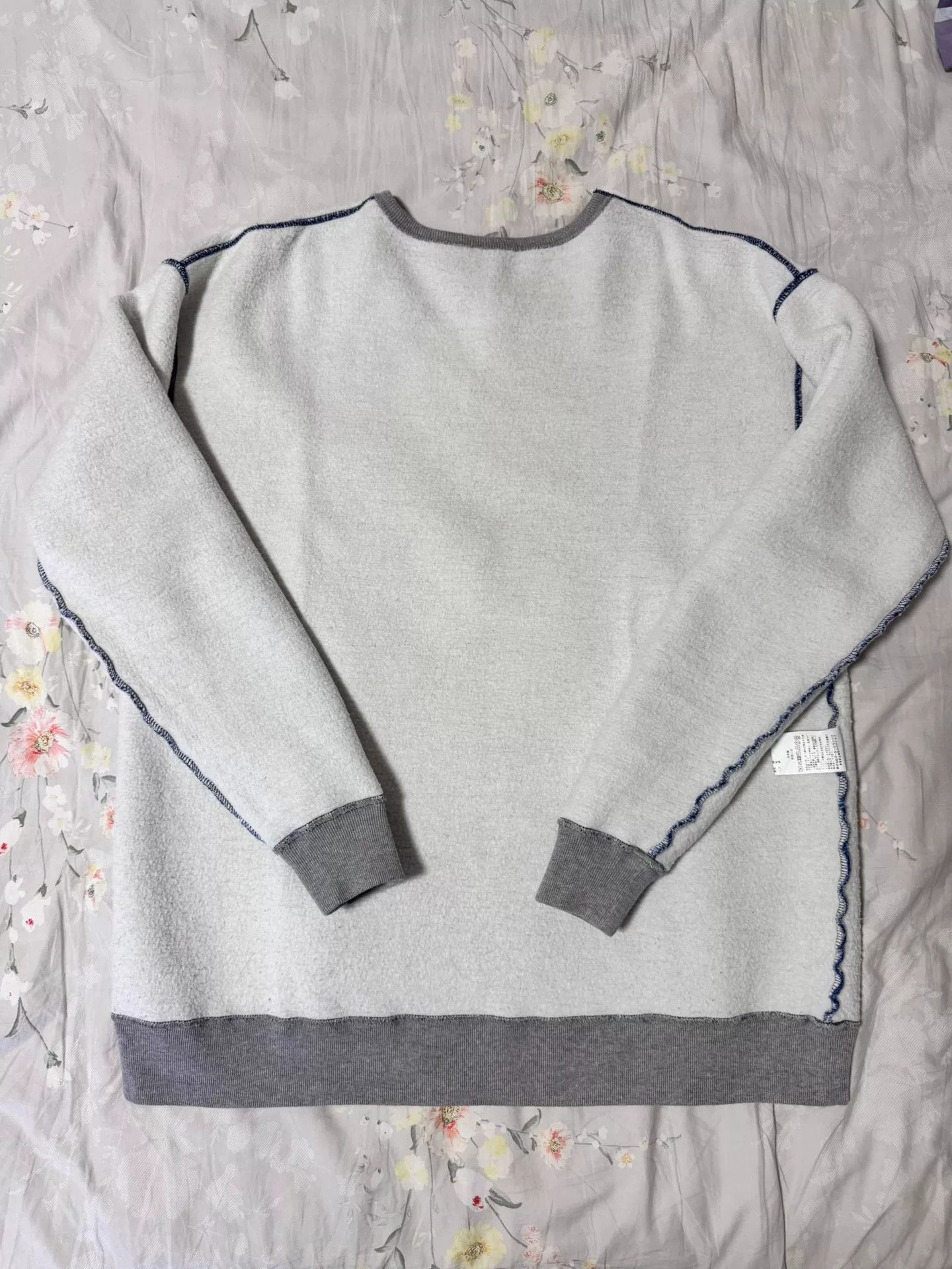 Porter Classic Porter Classic Indigo Corduroy Crewneck Sweatshirt Size US M / EU 48-50 / 2 - 3 Thumbnail