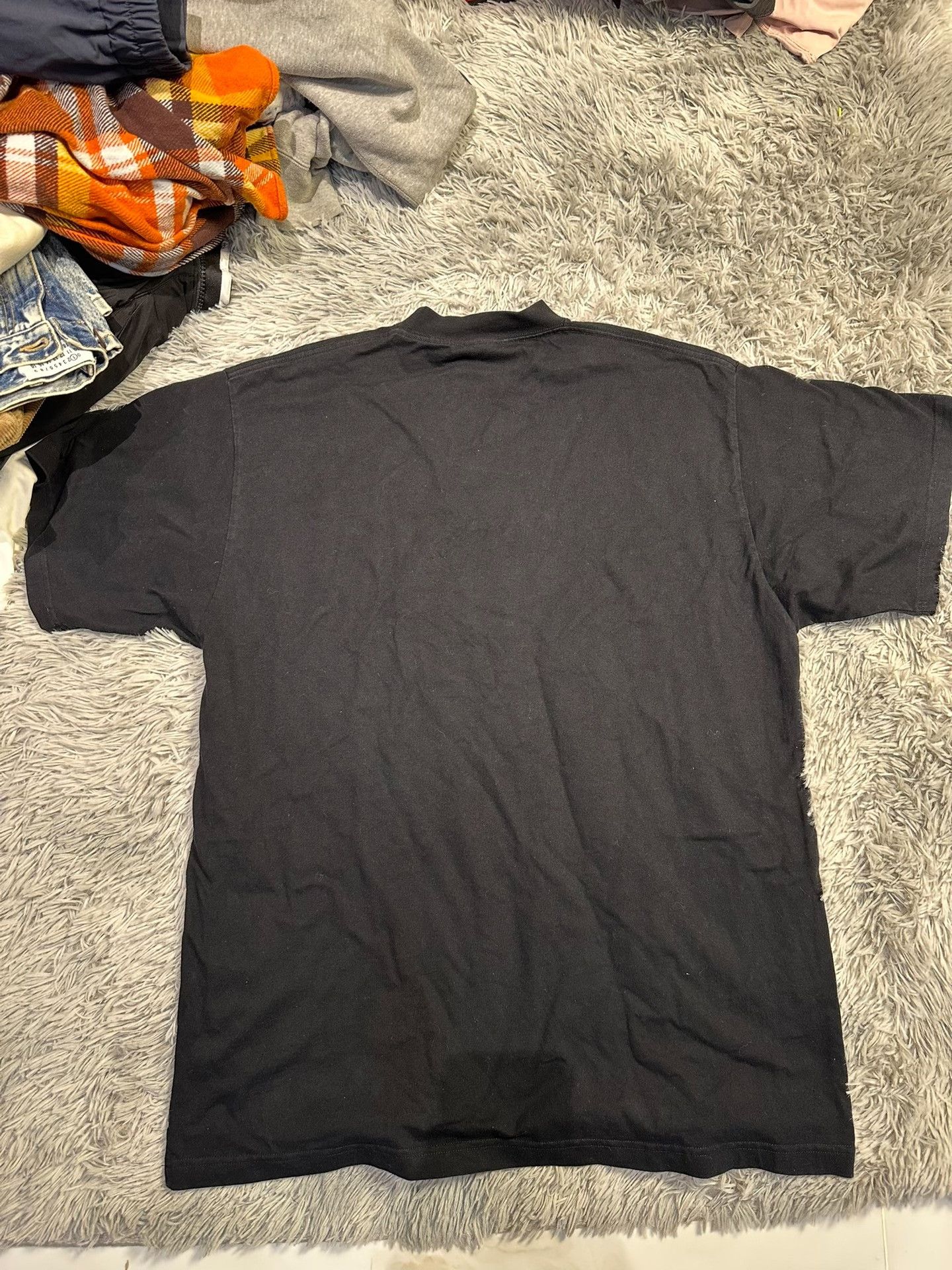 Balenciaga Balenciaga x Adidas Black Embroidered T-shirt Size US L / EU 52-54 / 3 - 2 Thumbnail