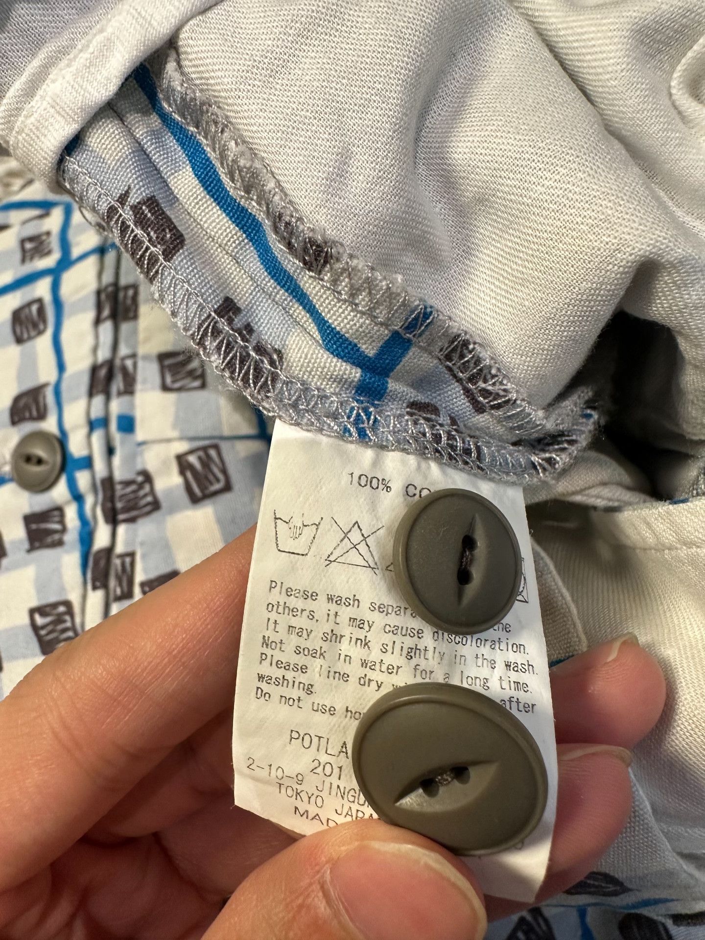 Cav Empt C.E/CAVEMPT Blue White Plaid Shorts Size US 30 / EU 46 - 4 Thumbnail