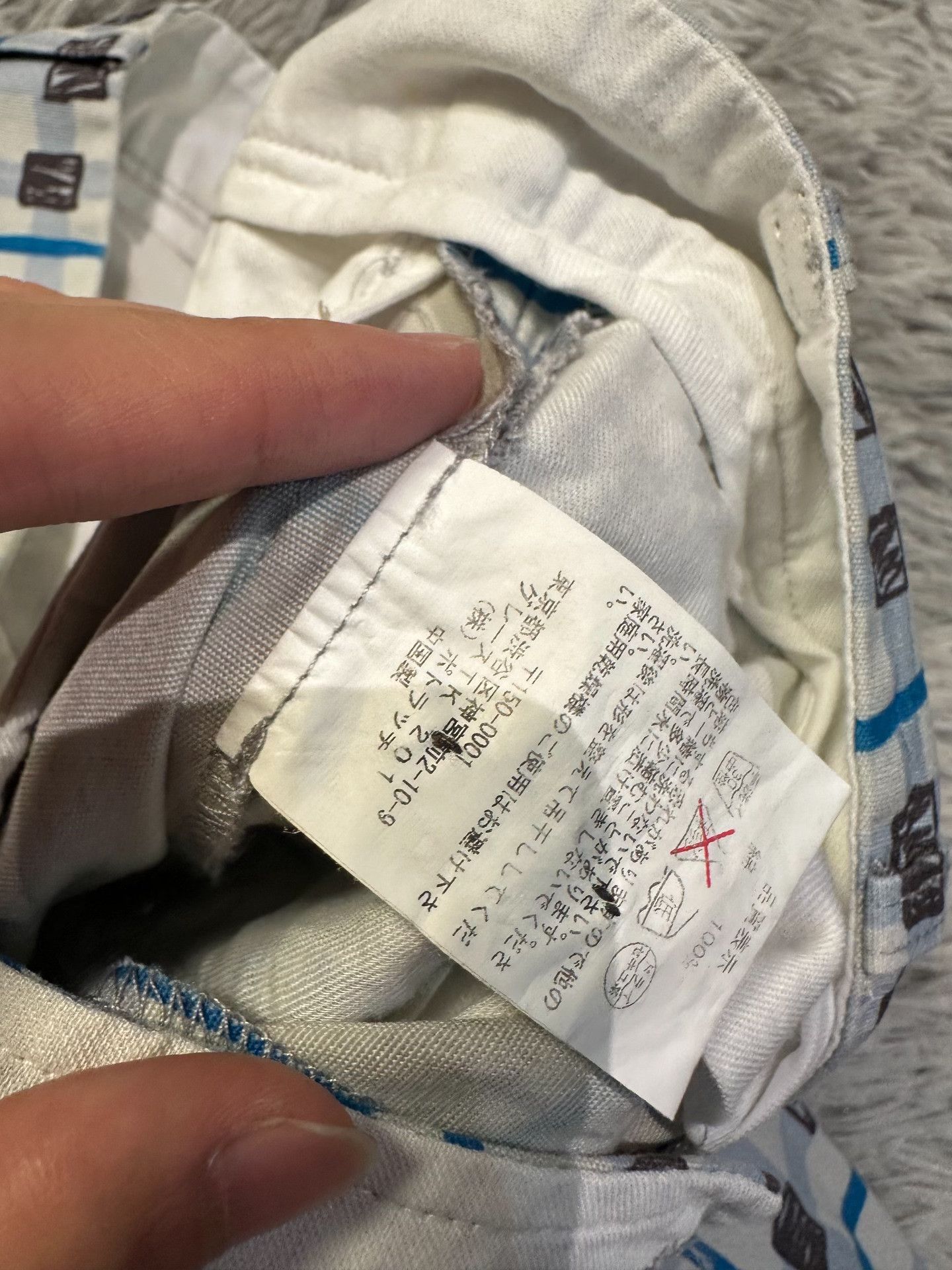 Cav Empt C.E/CAVEMPT Blue White Plaid Shorts Size US 30 / EU 46 - 5 Thumbnail