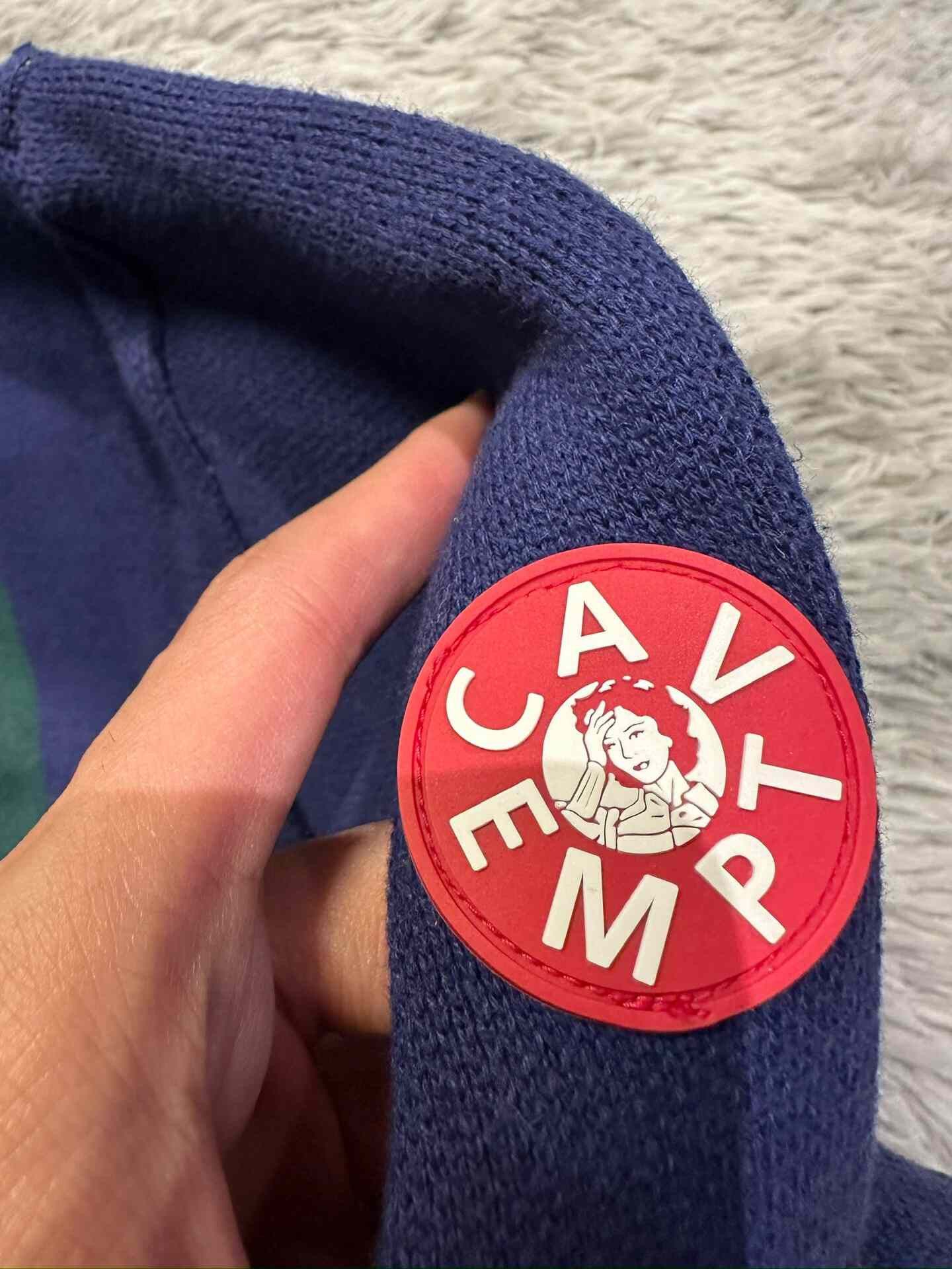 Cav Empt C.E/CAVEMPT Blue Knit Sweater Size US L / EU 52-54 / 3 - 3 Thumbnail