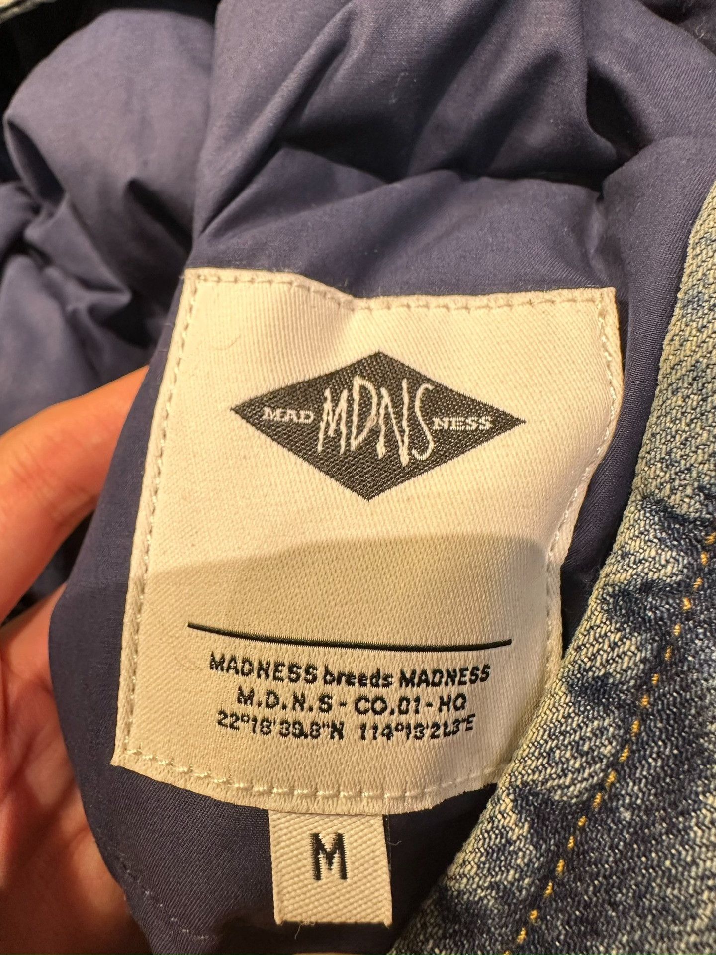 Madness MADNESS 20AW Denim Size US M / EU 48-50 / 2 - 5 Thumbnail