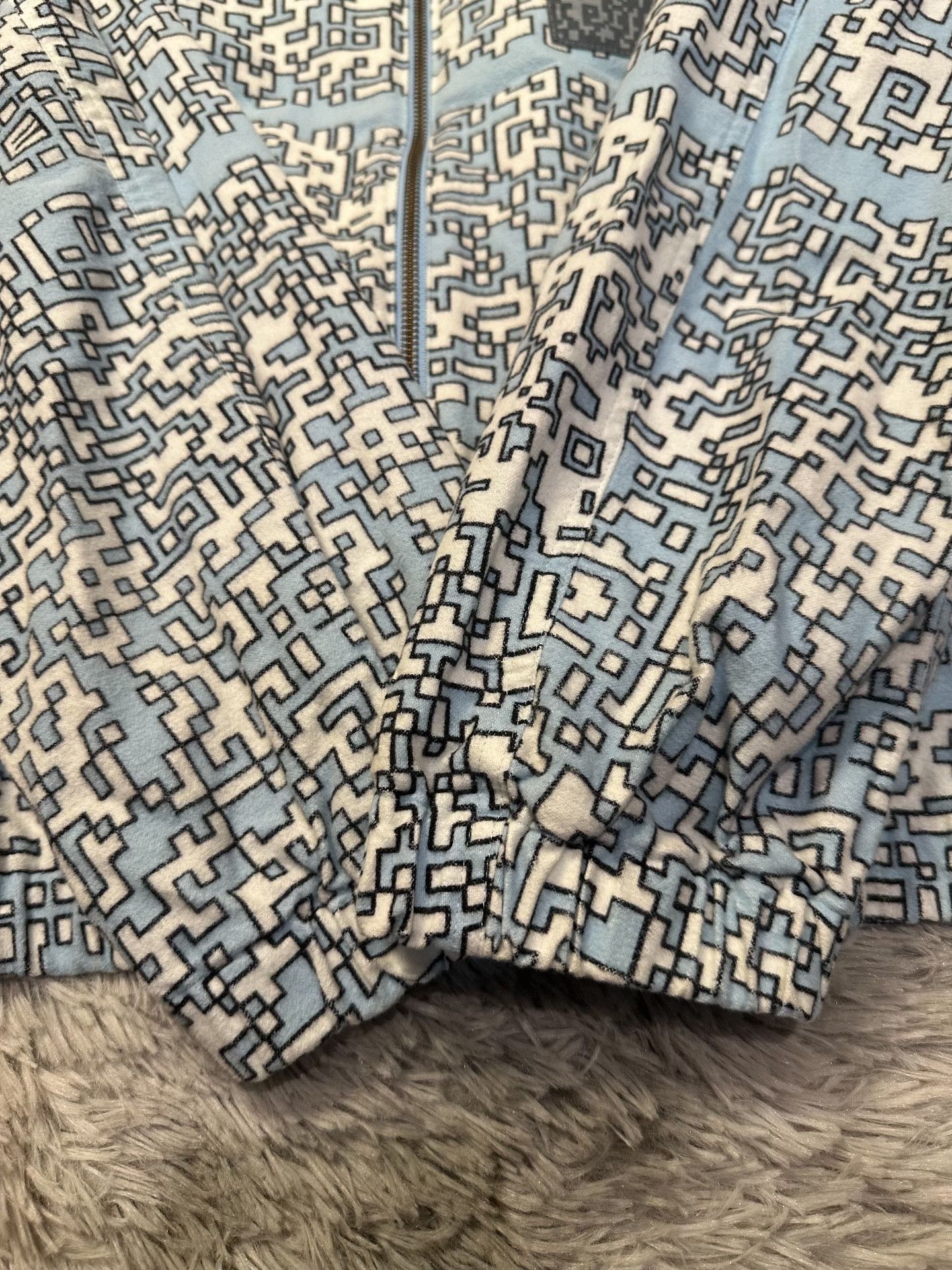 Cav Empt C.E/CAVEMPT Blue Noise Zipped Jacket Size US M / EU 48-50 / 2 - 4 Thumbnail