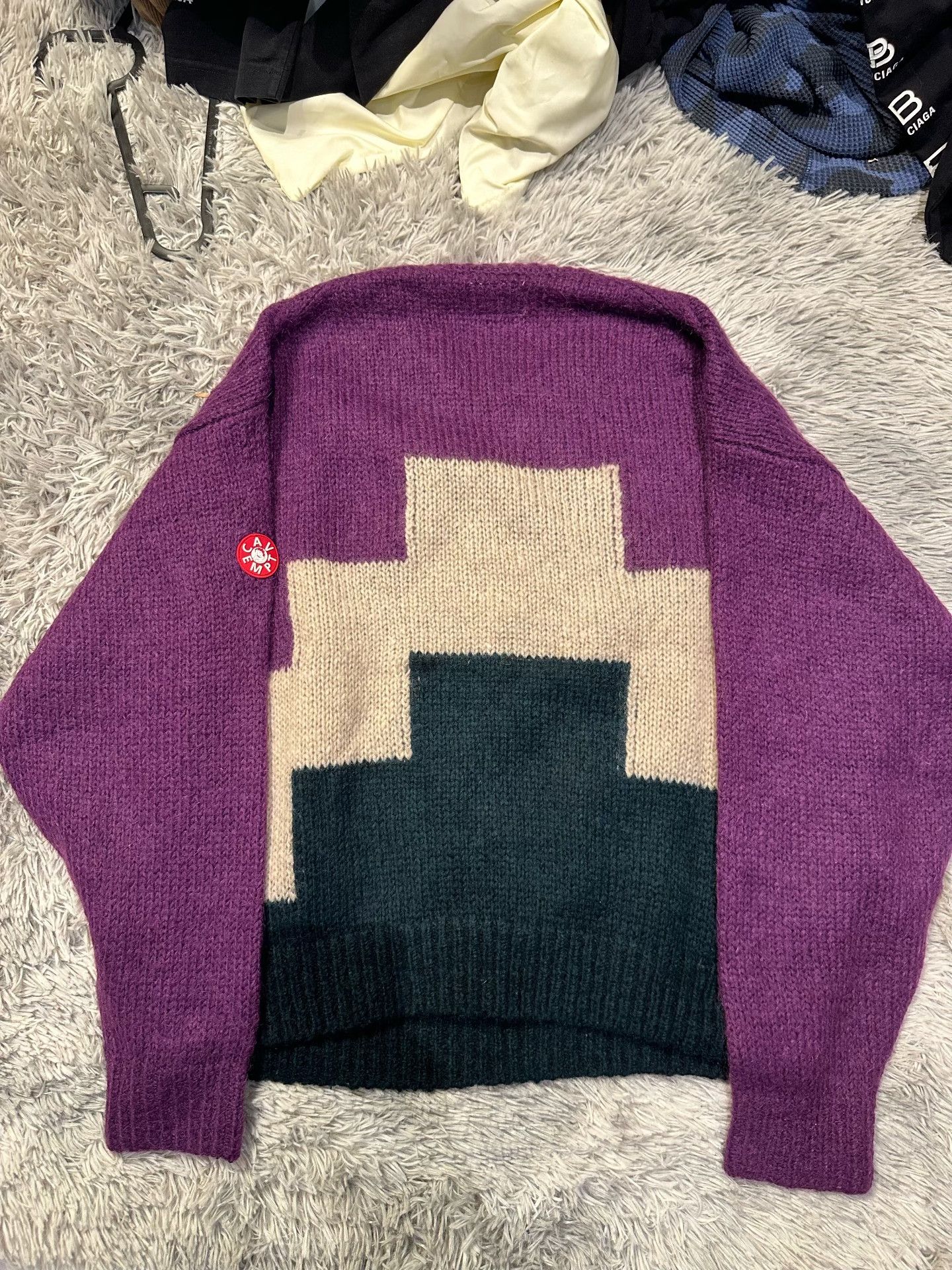 Cav Empt C.E/CAVEMPT Pyramid Knit Sweater Size US M / EU 48-50 / 2 - 2 Thumbnail