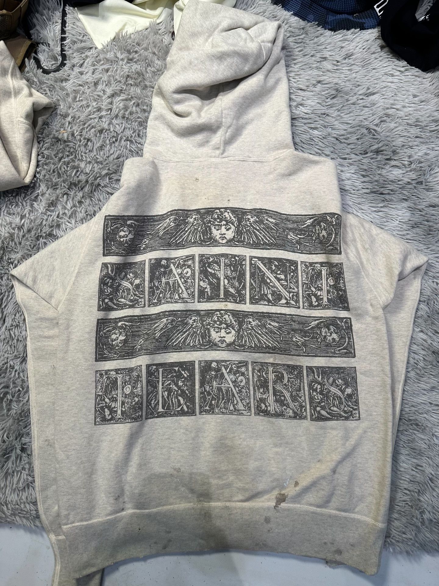 Saint Michael SAINT MICHAEL x DENIM TEARS HOODIE Size US M / EU 48-50 / 2 - 2 Thumbnail