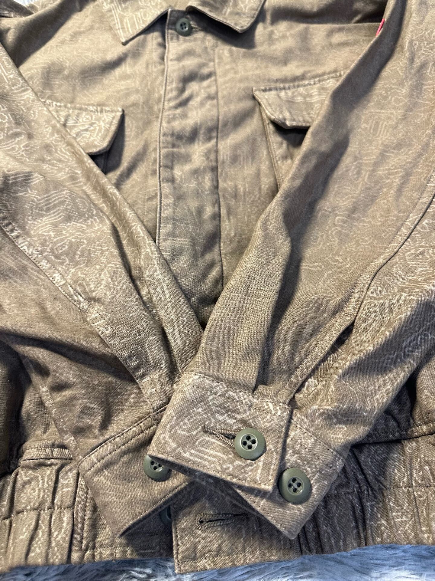Cav Empt C.E/CAVEMPT Yellow Noise Jacket Size US M / EU 48-50 / 2 - 2 Thumbnail