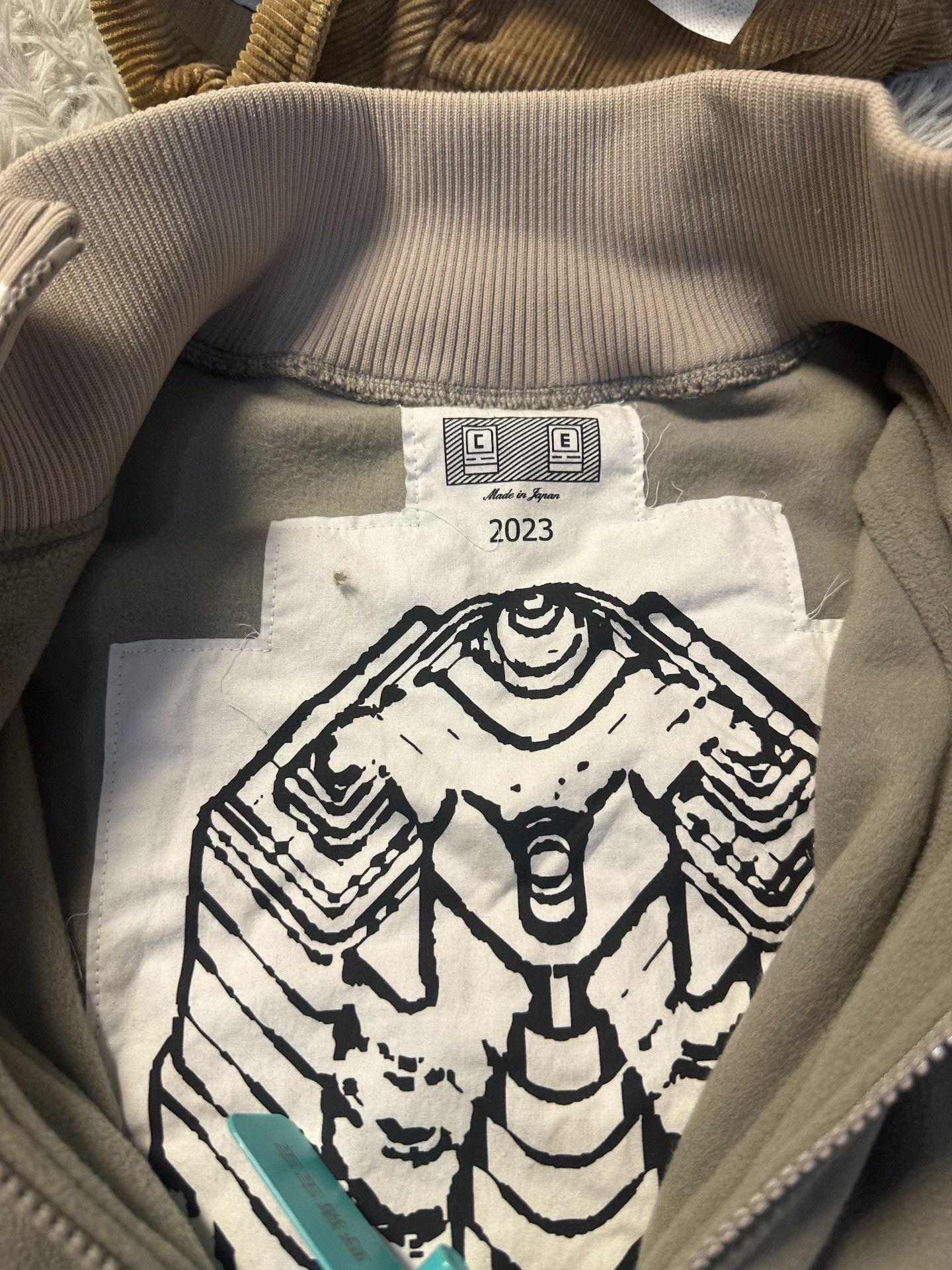 Cav Empt C.E/CAVEMPT Gray Paneled Jacket Size US M / EU 48-50 / 2 - 5 Thumbnail