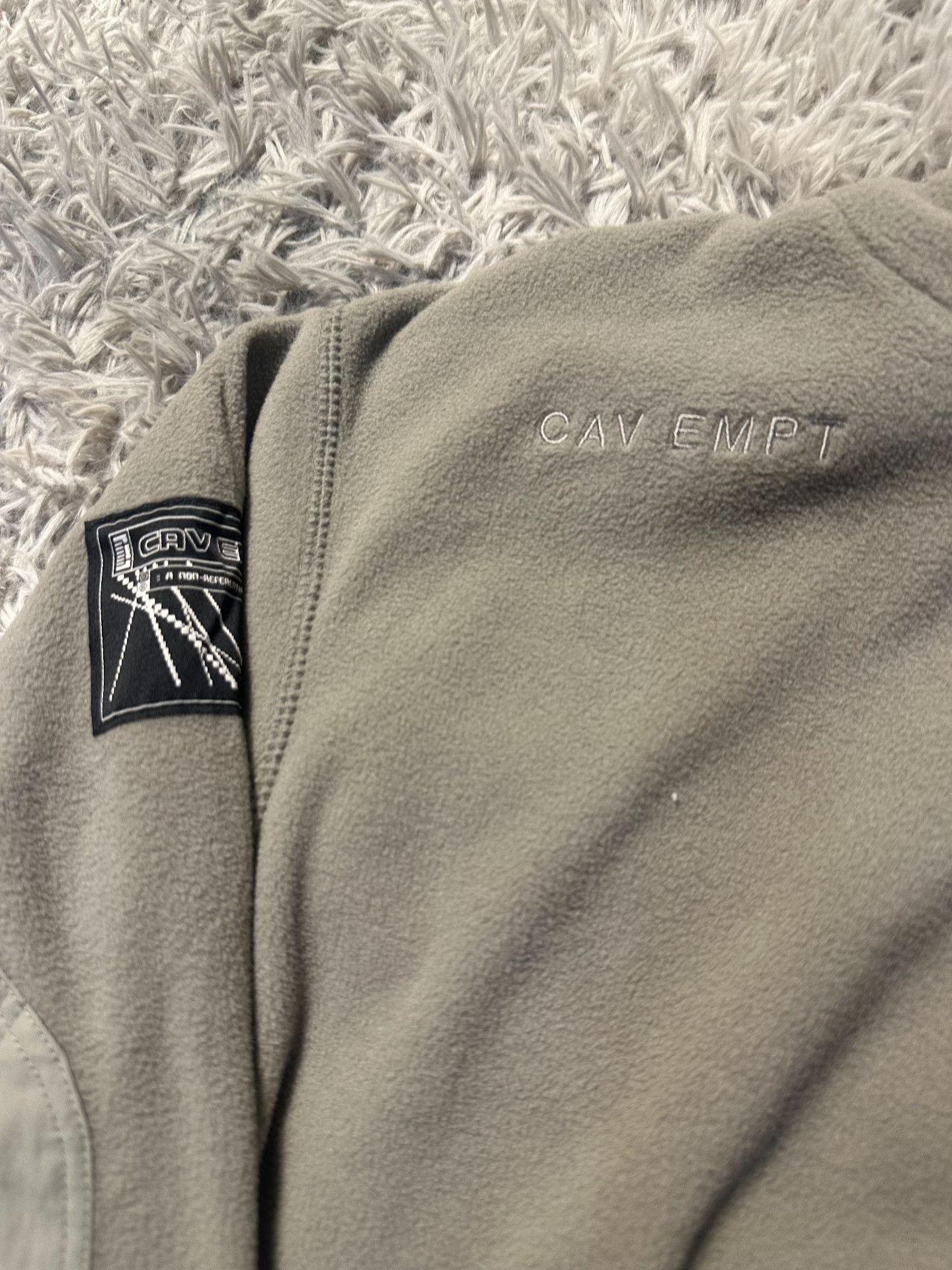 Cav Empt C.E/CAVEMPT Gray Paneled Jacket Size US M / EU 48-50 / 2 - 3 Thumbnail