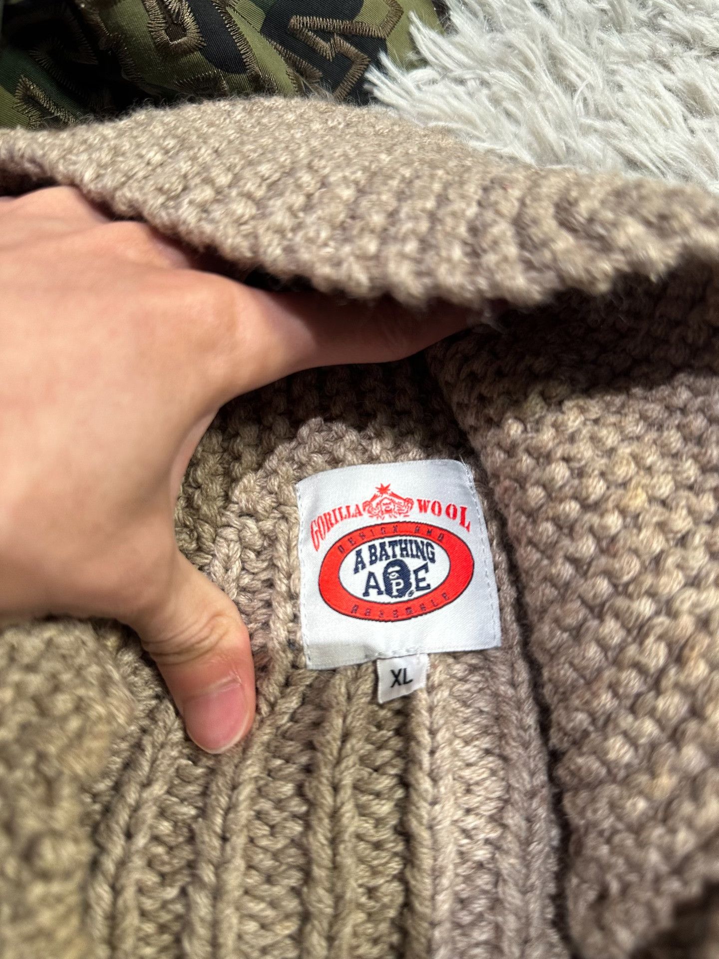 Bape Bape Knit Cardigan Size US XL / EU 56 / 4 - 5 Thumbnail