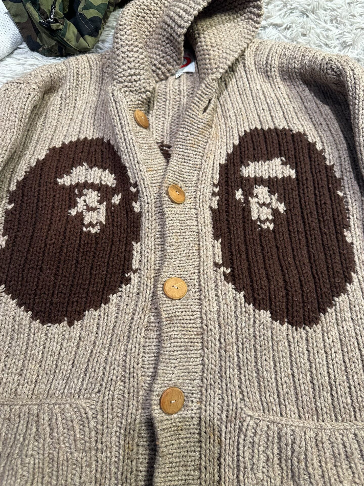 Bape Bape Knit Cardigan Size US XL / EU 56 / 4 - 3 Thumbnail