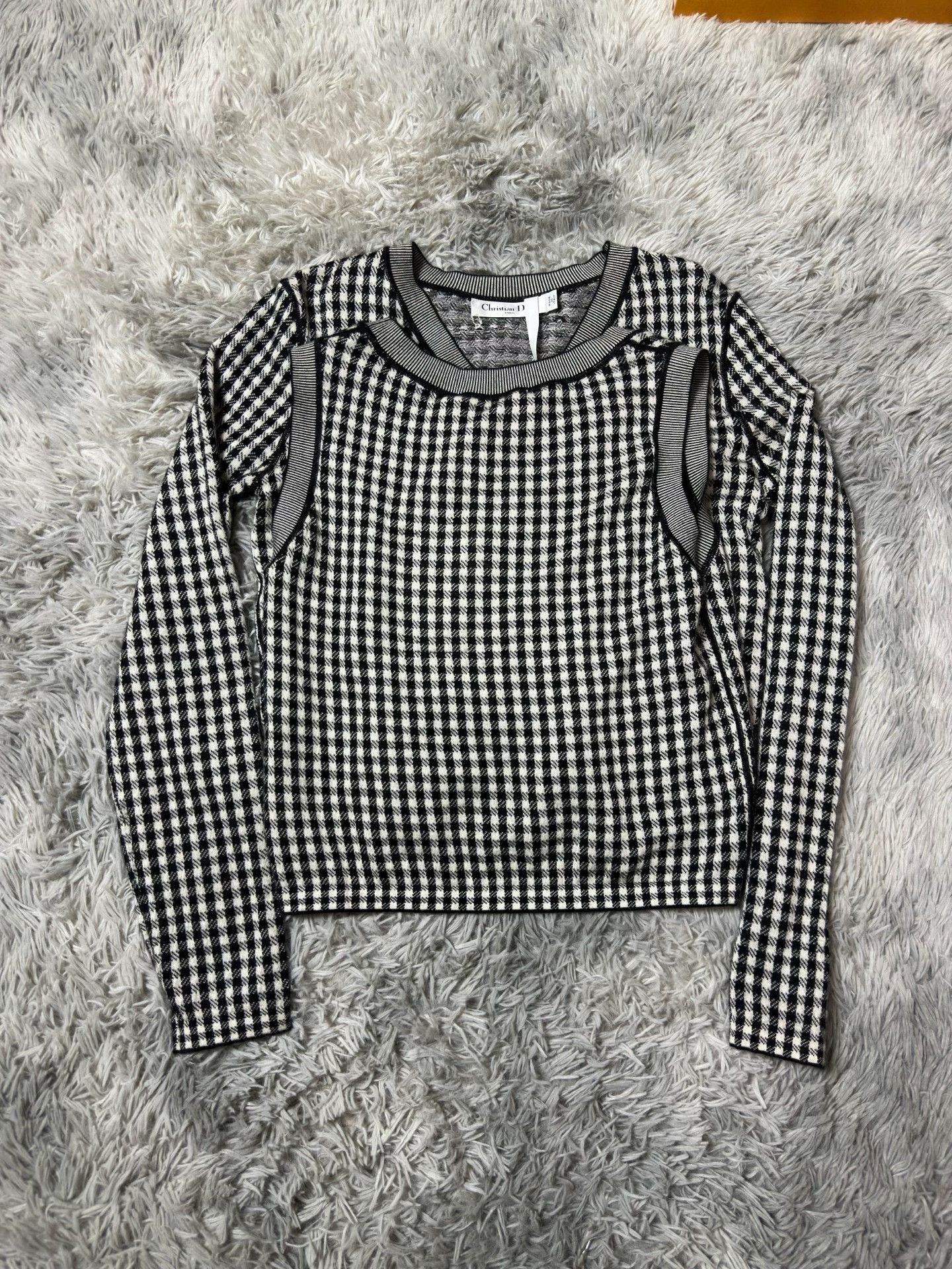 Dior Dior Two-Piece Houndstooth Set Size S / US 4 / IT 40 - 7 Thumbnail