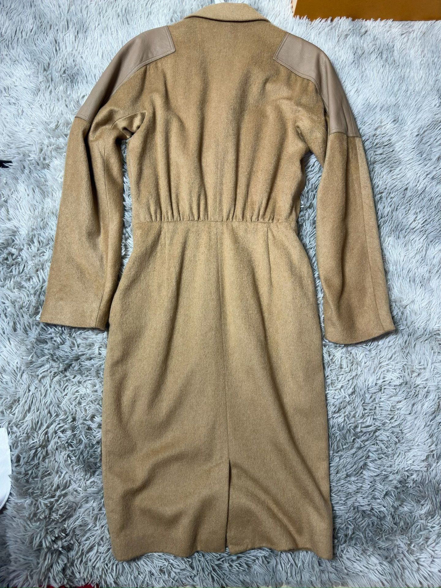 Max Mara Maxmara Brown Camel Hair Coat Size XS / US 0-2 / IT 36-38 - 2 Thumbnail