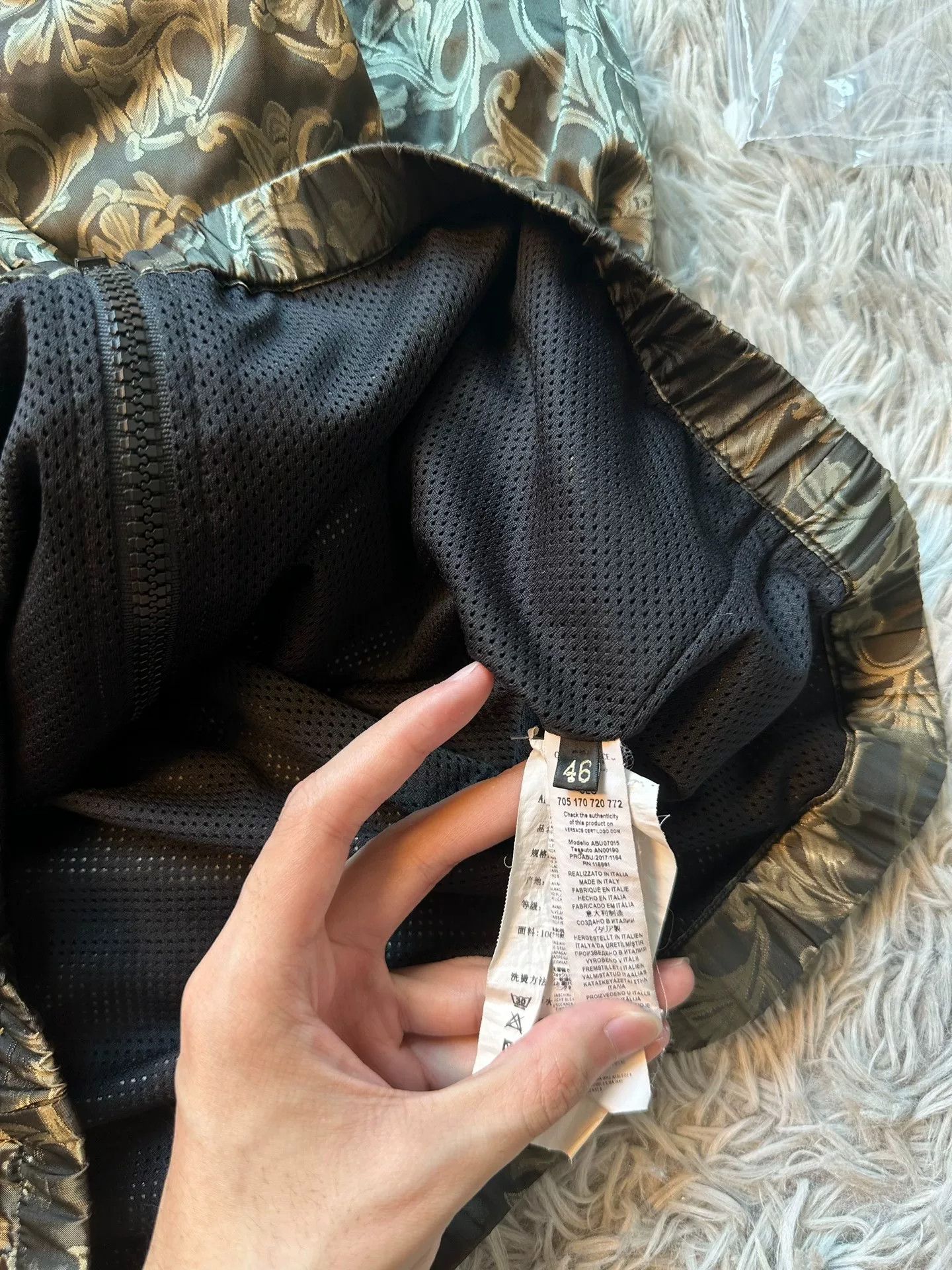 Versace Versace Dark Floral Jacket Size US S / EU 44-46 / 1 - 5 Thumbnail