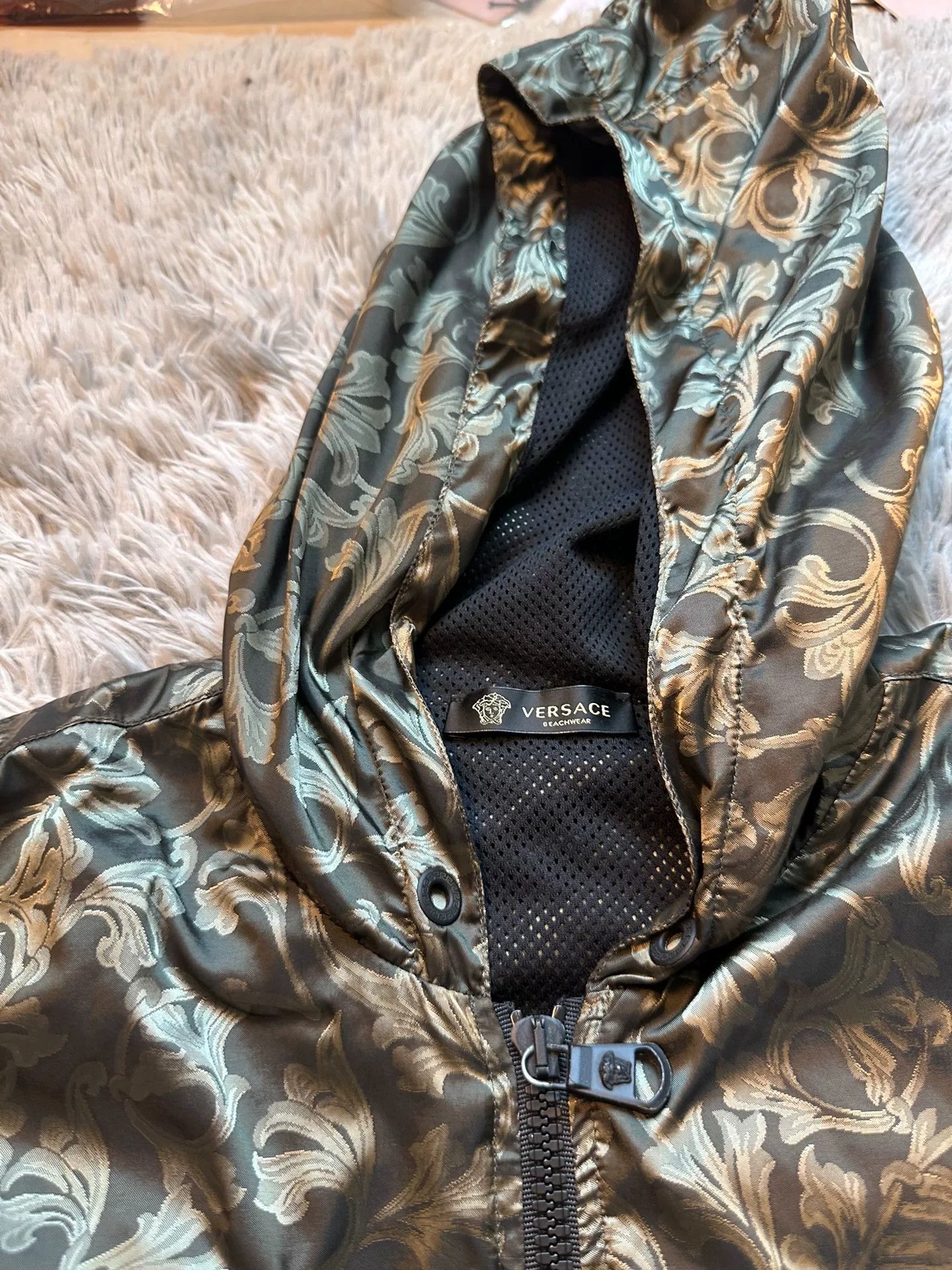 Versace Versace Dark Floral Jacket Size US S / EU 44-46 / 1 - 4 Thumbnail