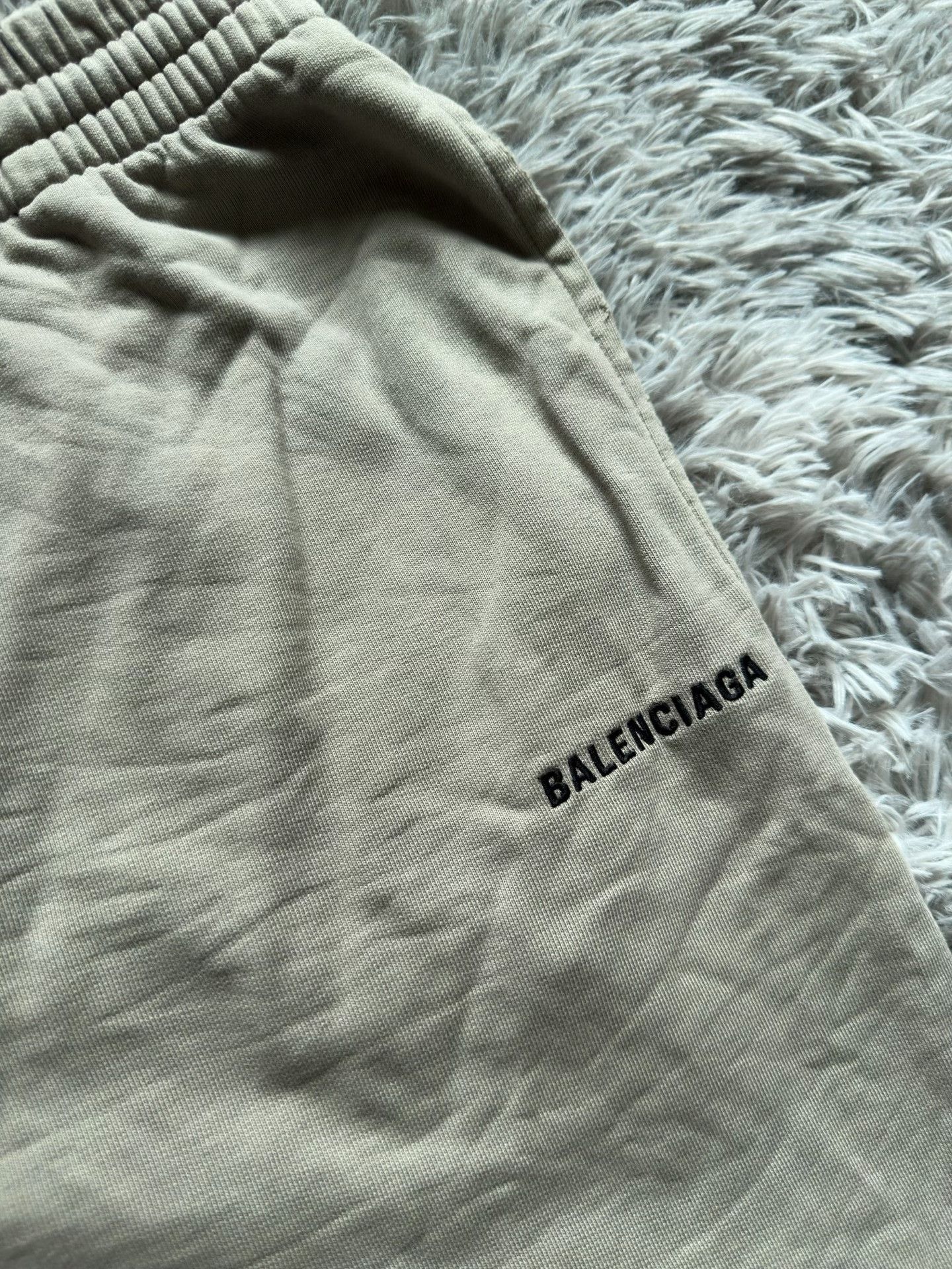 Balenciaga Balenciaga Logo Embroidered Shorts Size US 34 / EU 50 - 3 Thumbnail