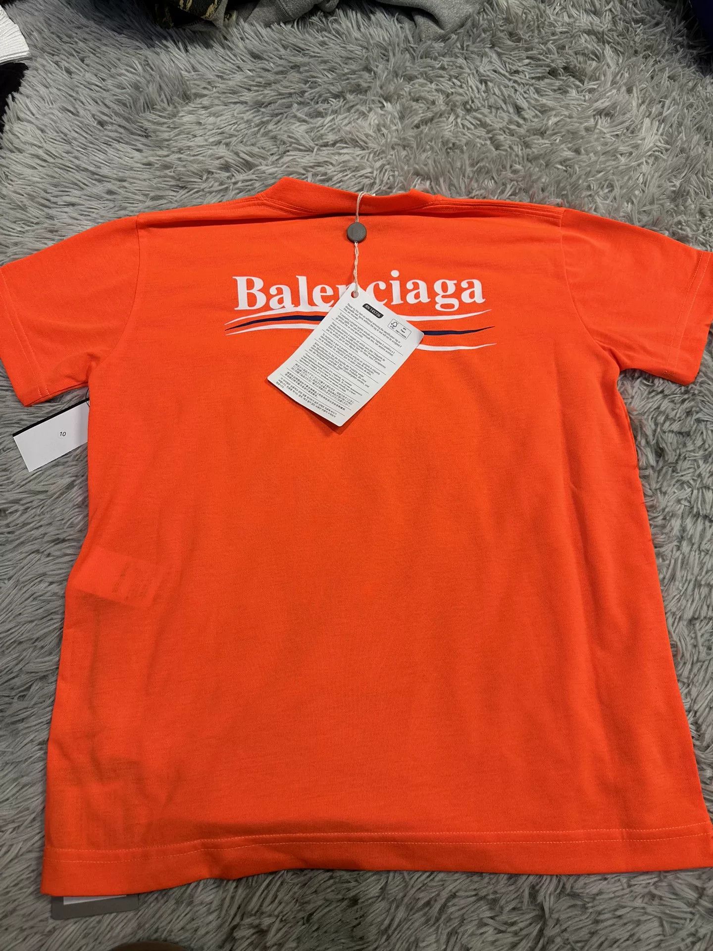 Balenciaga Balenciaga Cola Short-sleeve T-shirt Size S / US 4 / IT 40 - 2 Thumbnail